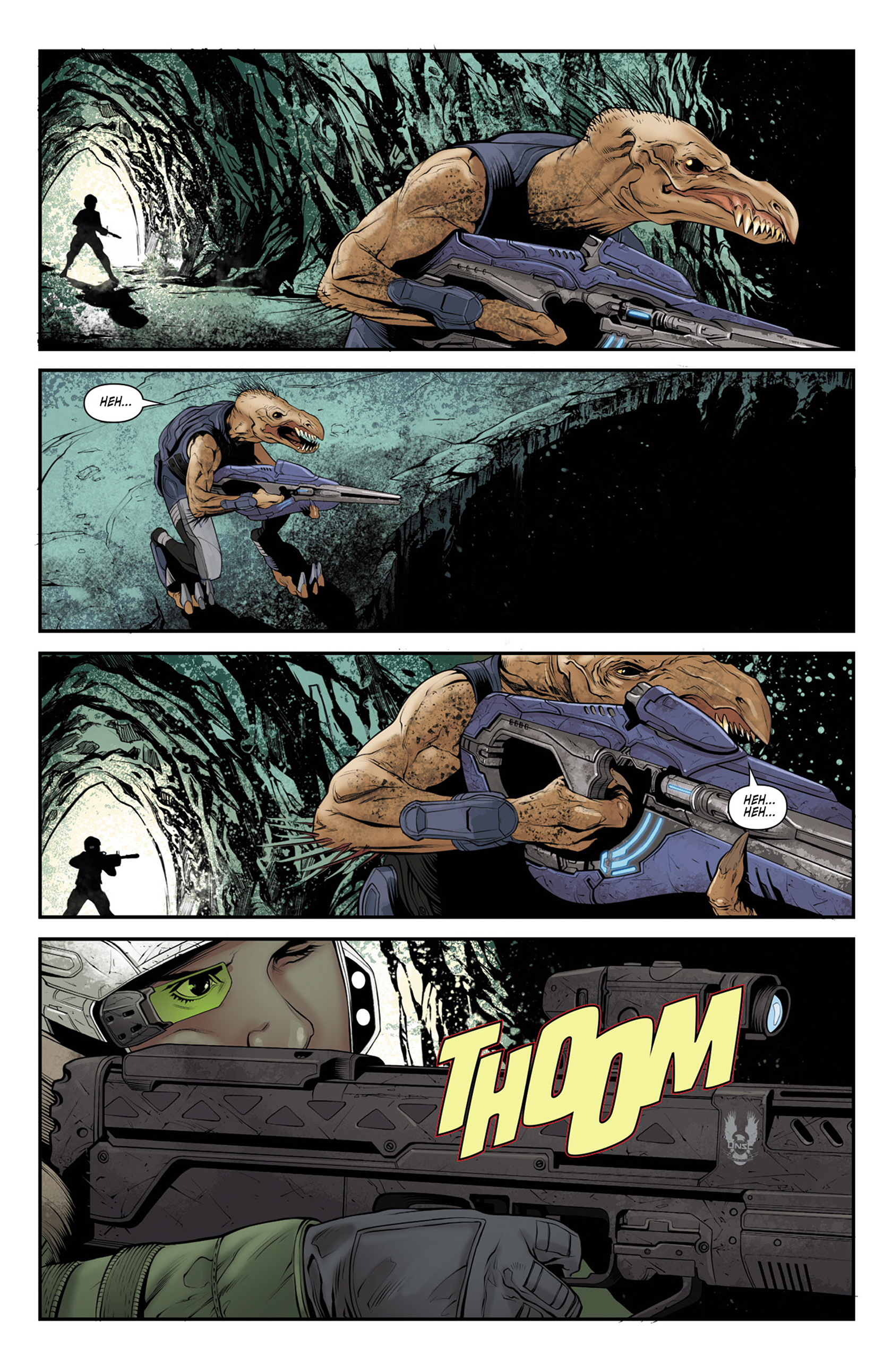 Read online Halo: Escalation comic -  Issue #18 - 21