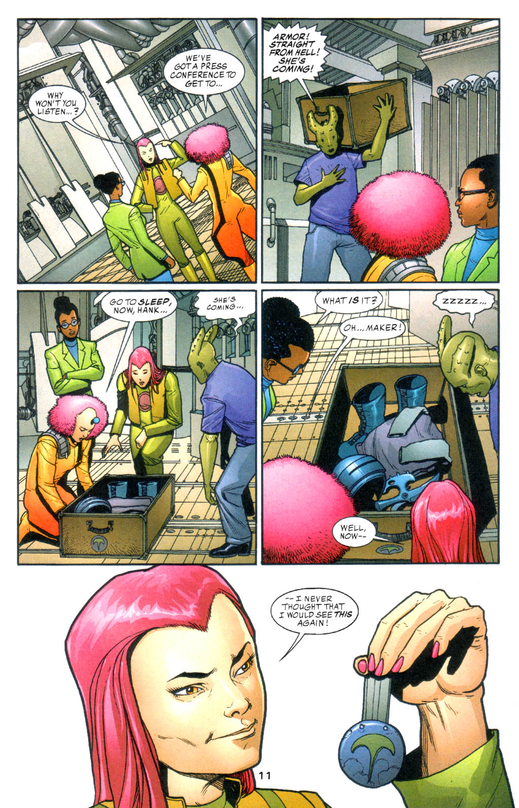 Read online Haven: The Broken City comic -  Issue #8 - 11