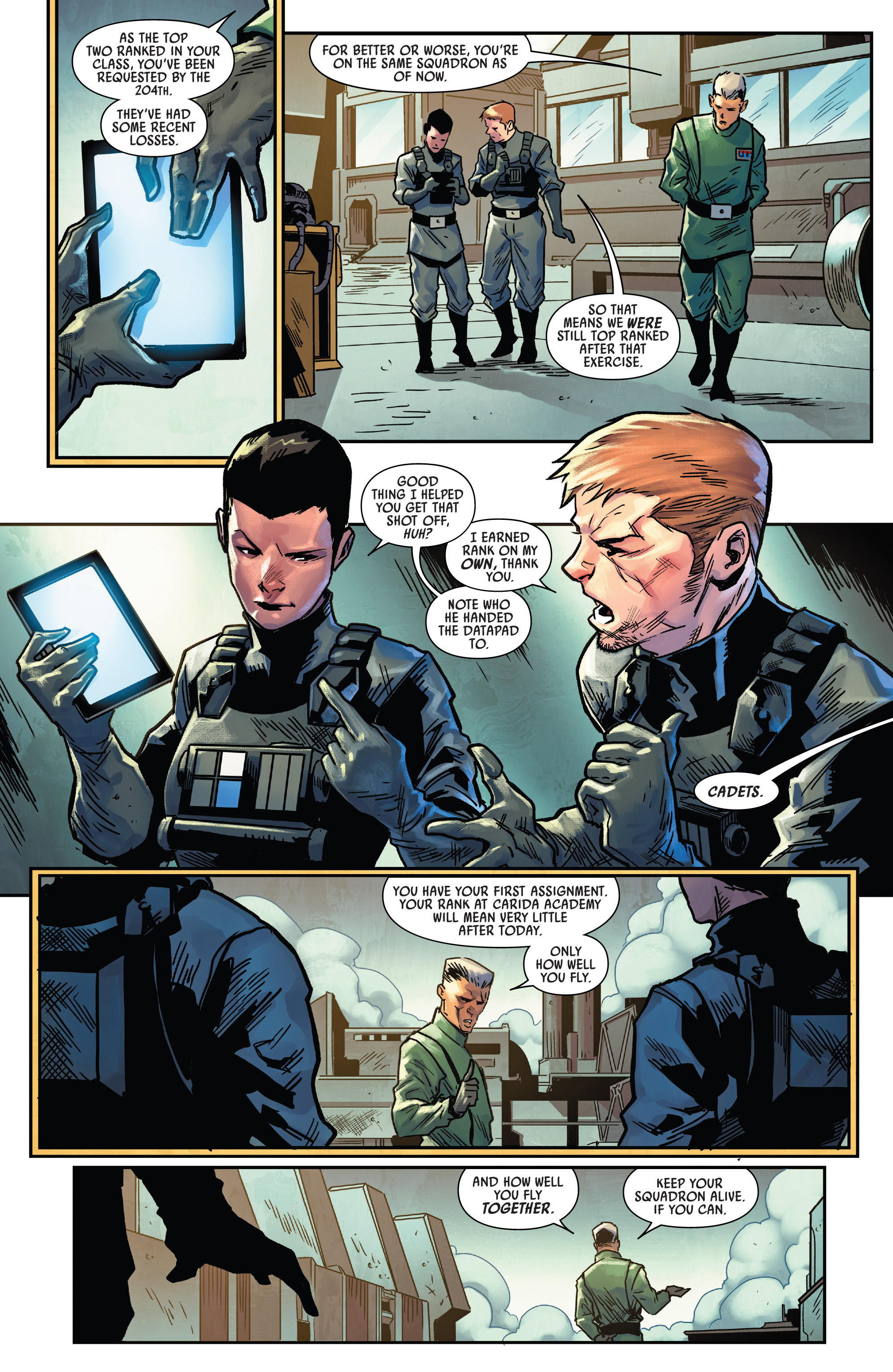 Read online Star Wars: Tie Fighter comic -  Issue #4 - 6