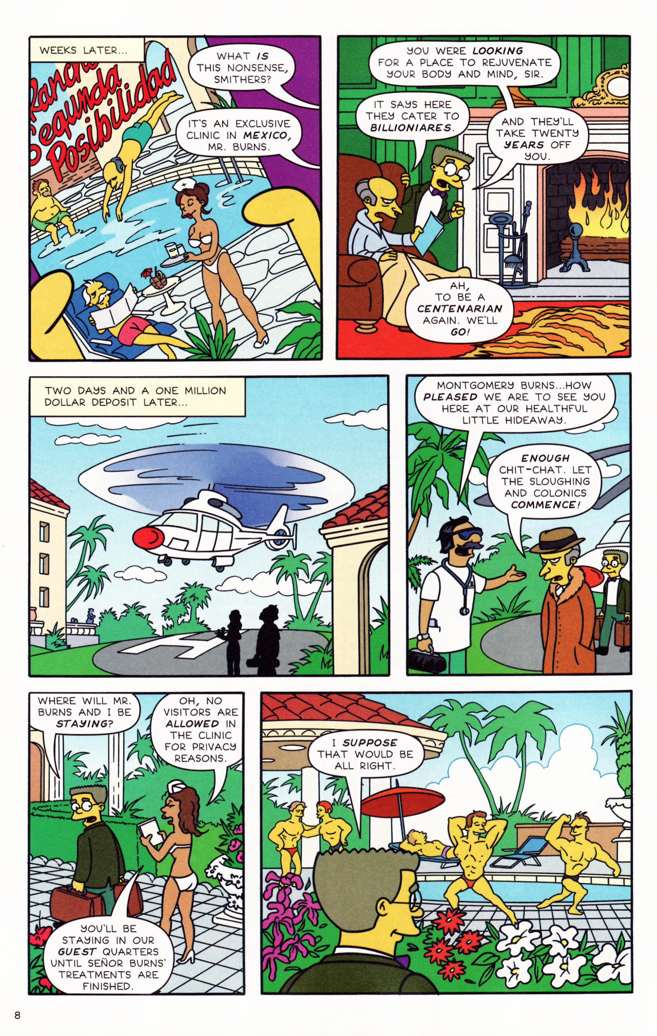 Read online Simpsons Comics comic -  Issue #132 - 8