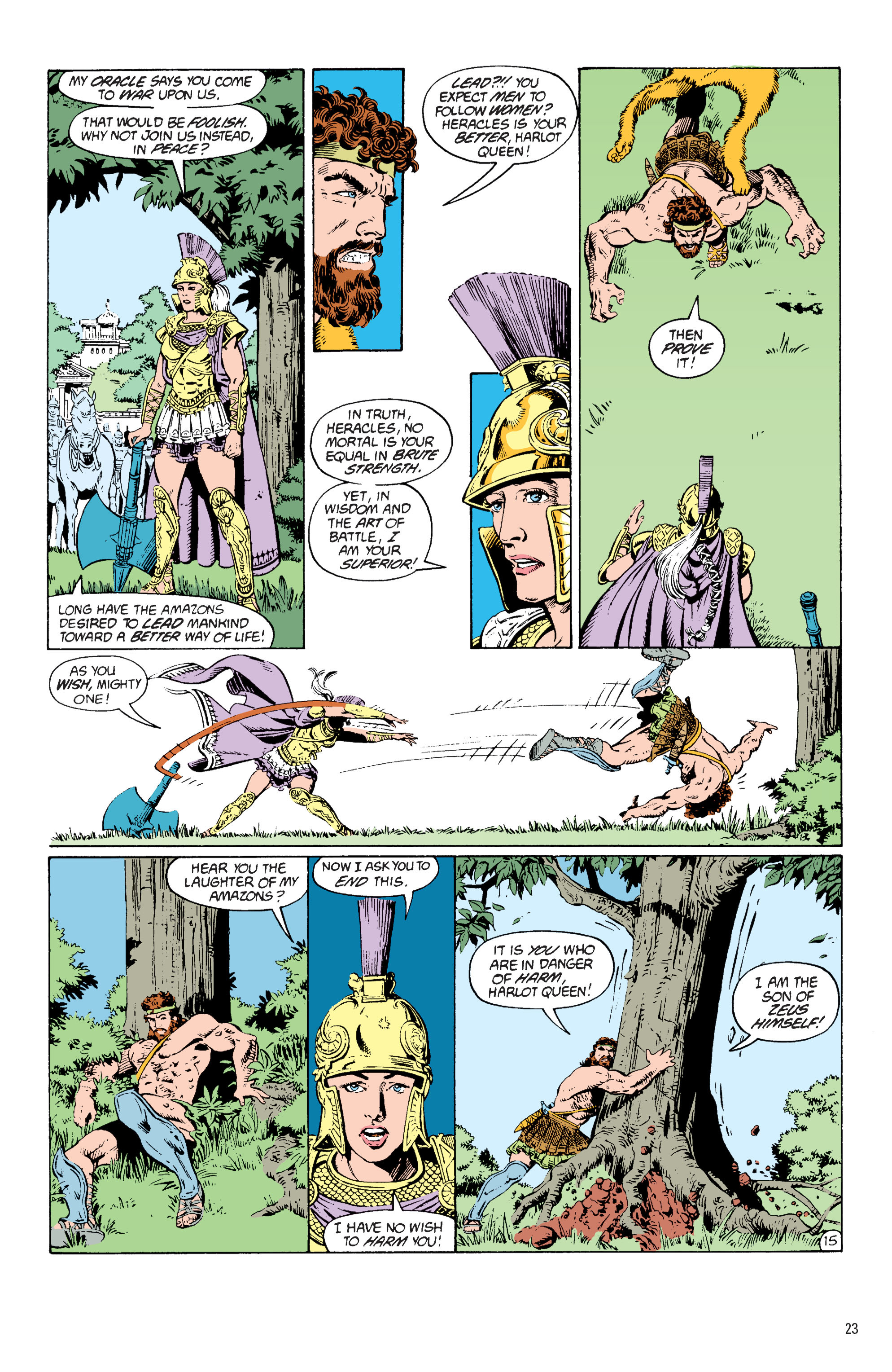 Read online Wonder Woman By George Pérez comic -  Issue # TPB 1 (Part 1) - 21