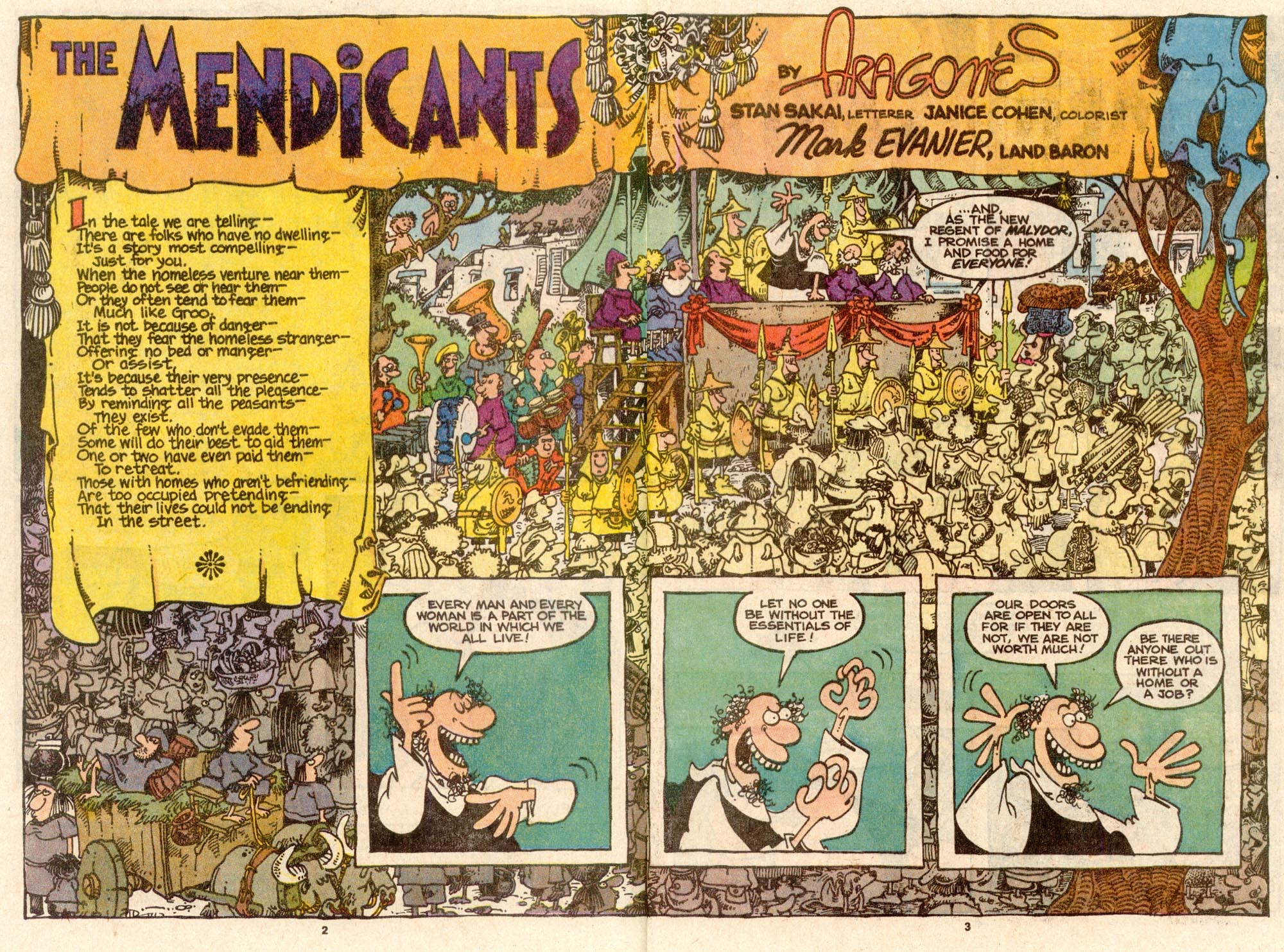 Read online Sergio Aragonés Groo the Wanderer comic -  Issue #60 - 3