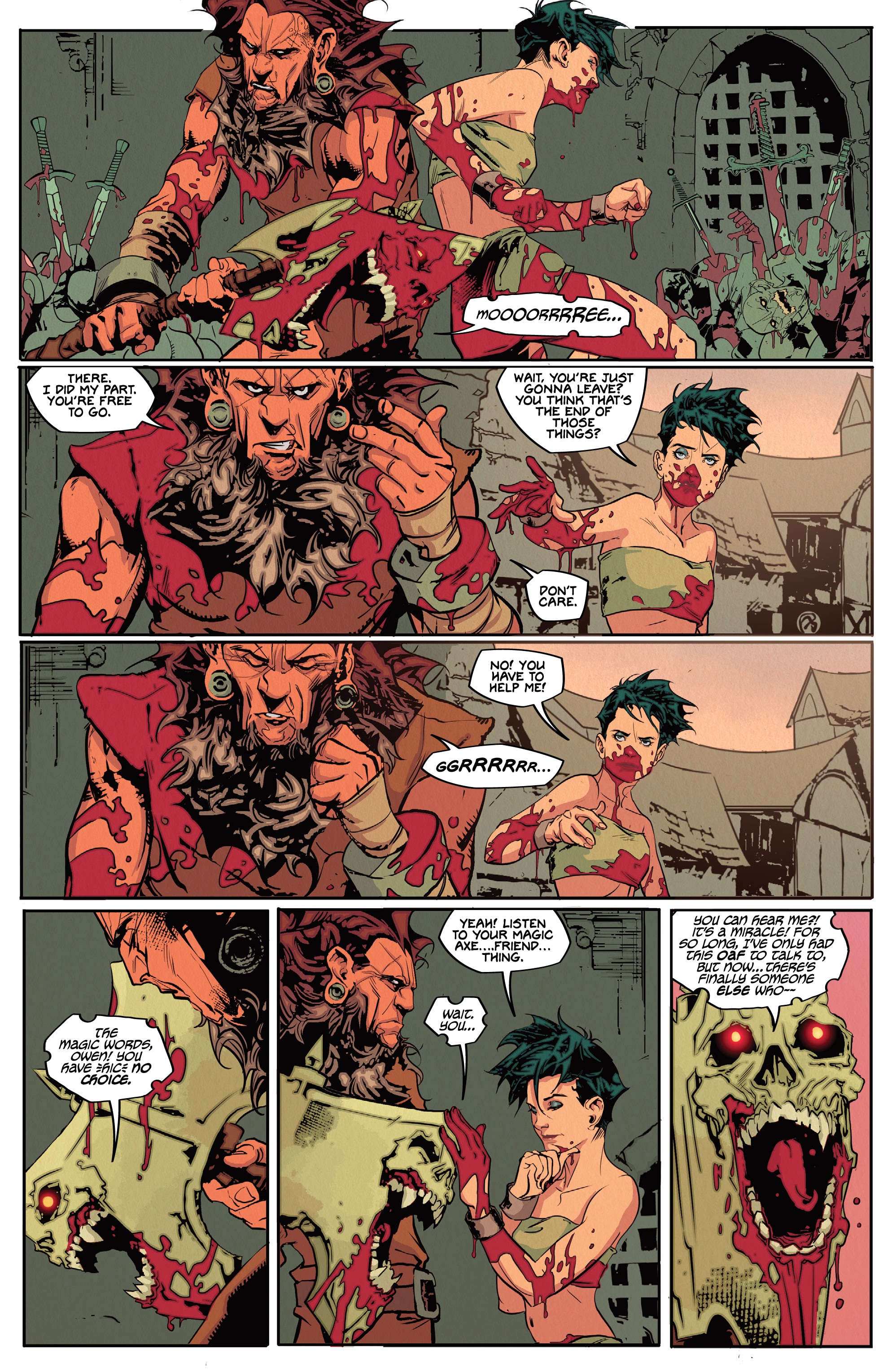 Read online Barbaric comic -  Issue #1 - 28