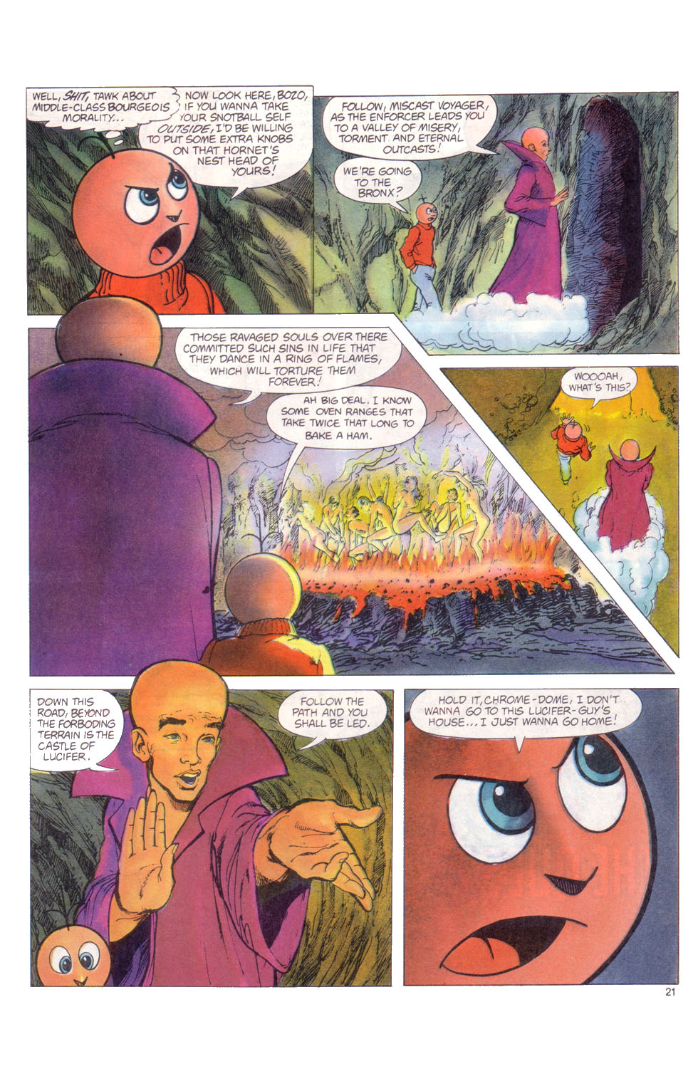 Read online Echo of Futurepast comic -  Issue #9 - 21