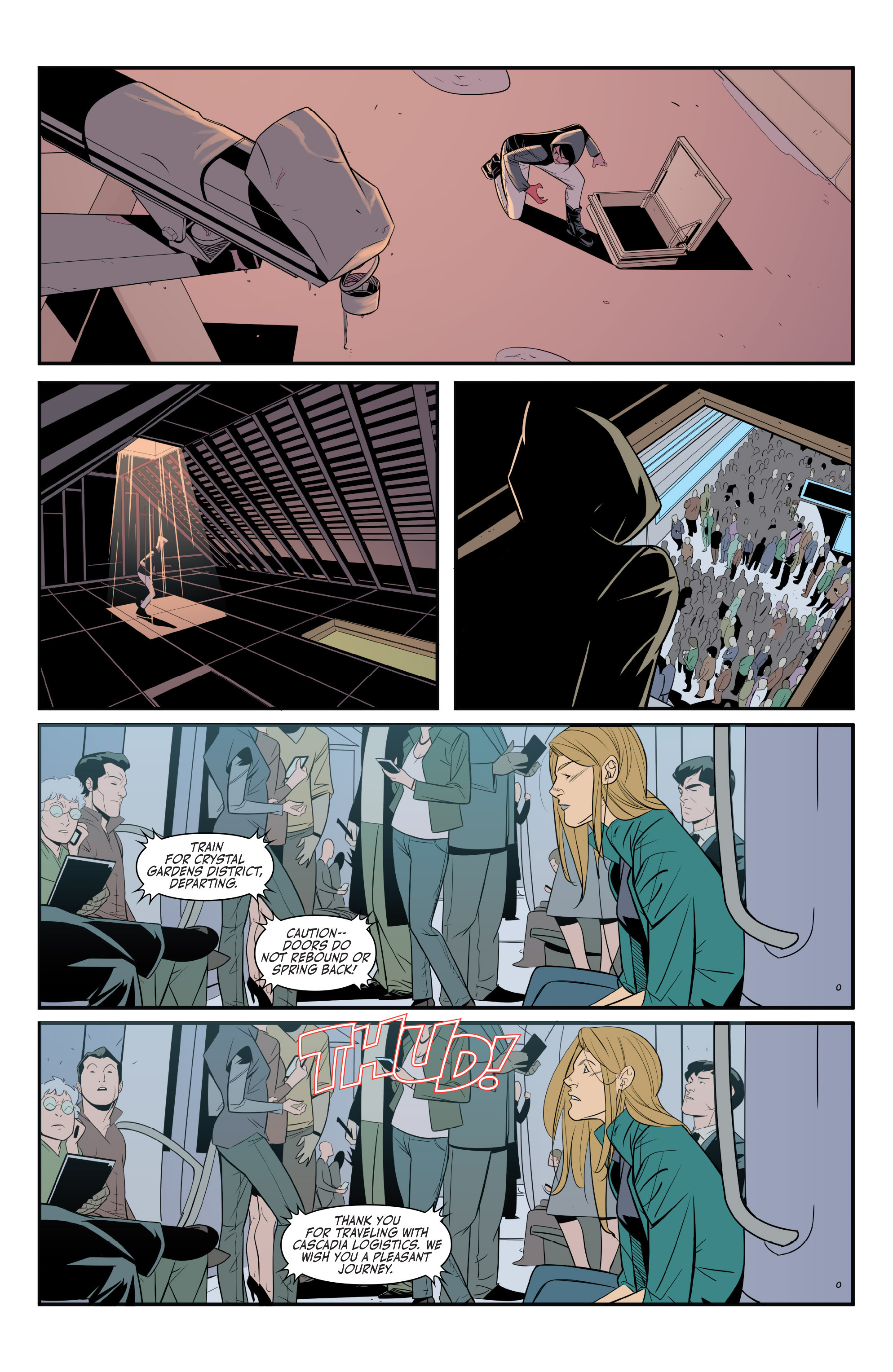 Read online Mirror's Edge: Exordium comic -  Issue #5 - 16