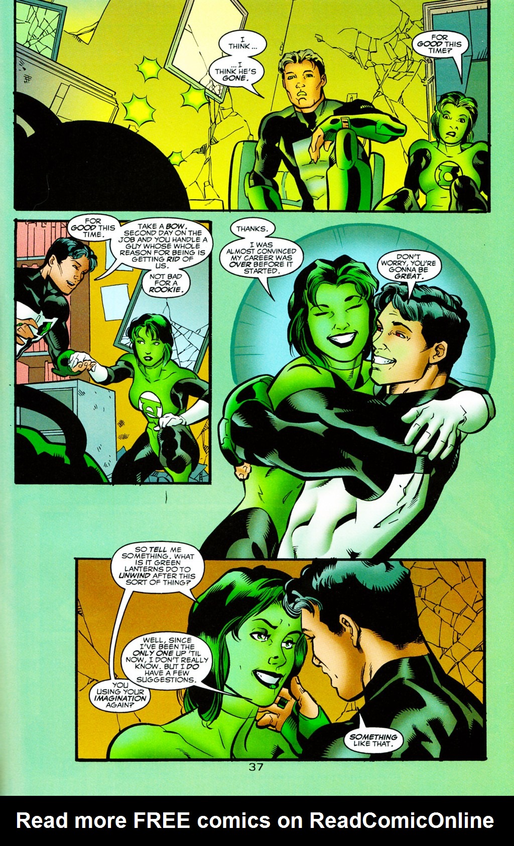 Read online Green Lantern 3-D comic -  Issue # Full - 37