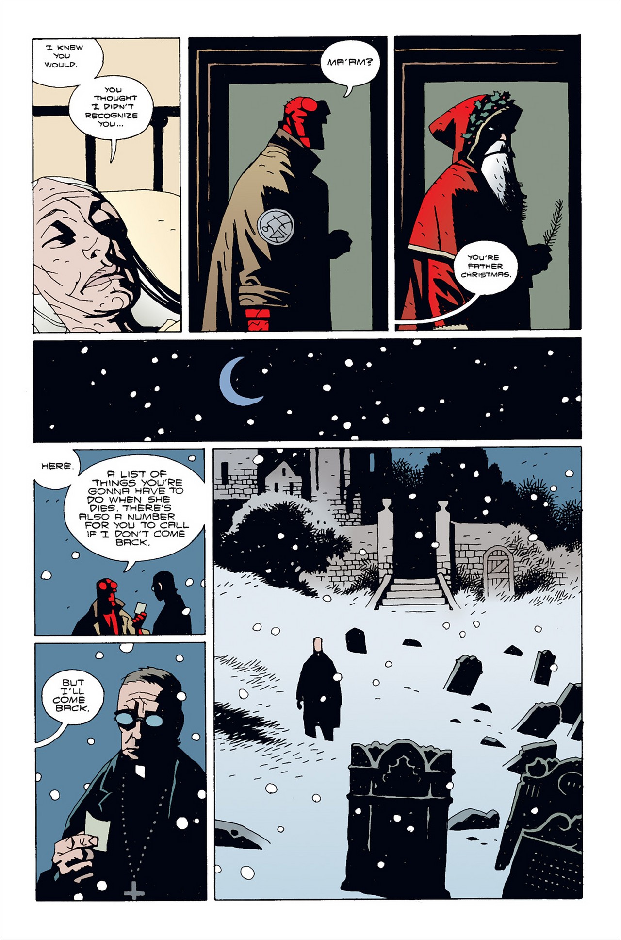 Read online Hellboy Christmas Underground comic -  Issue # Full - 6