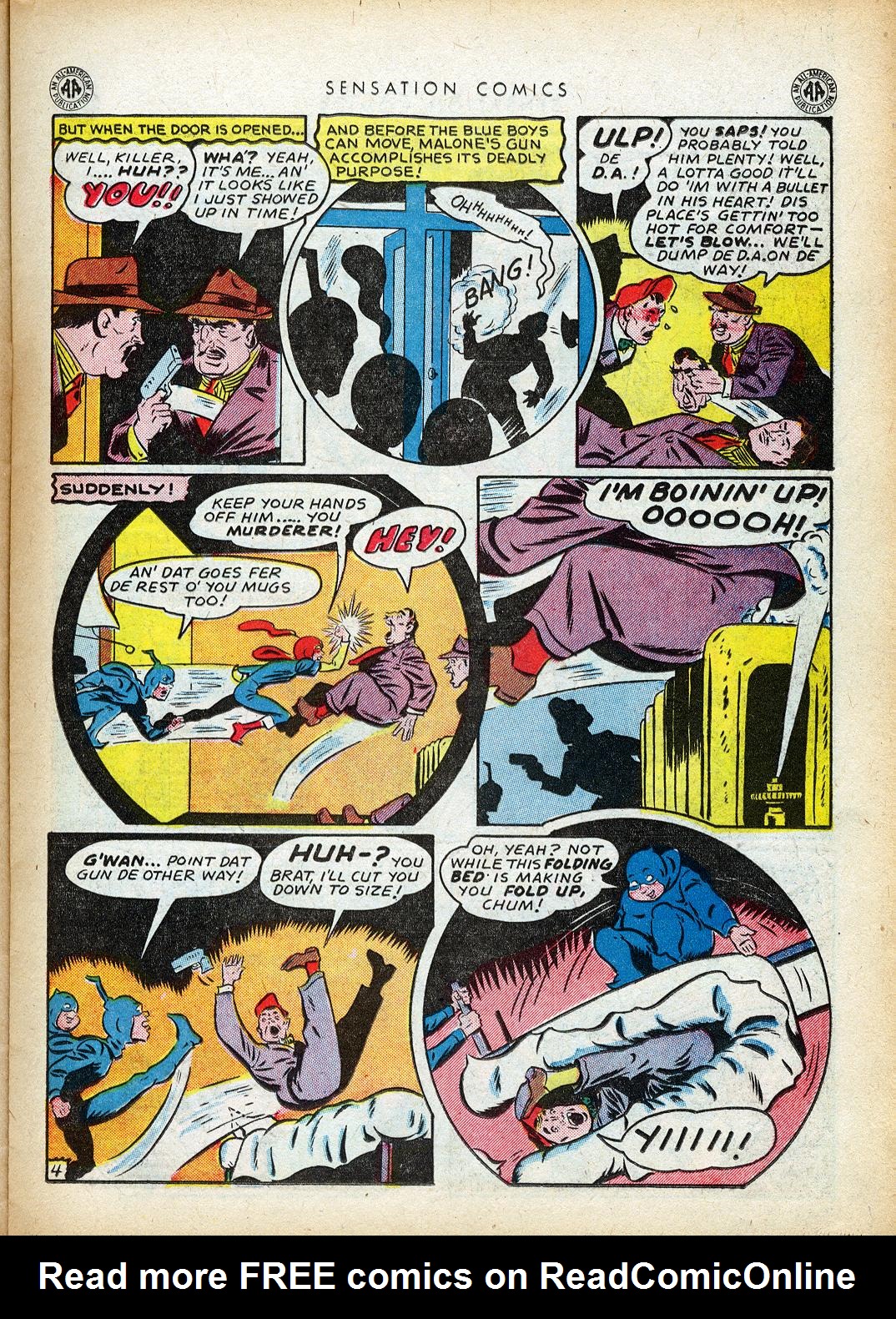 Read online Sensation (Mystery) Comics comic -  Issue #40 - 23