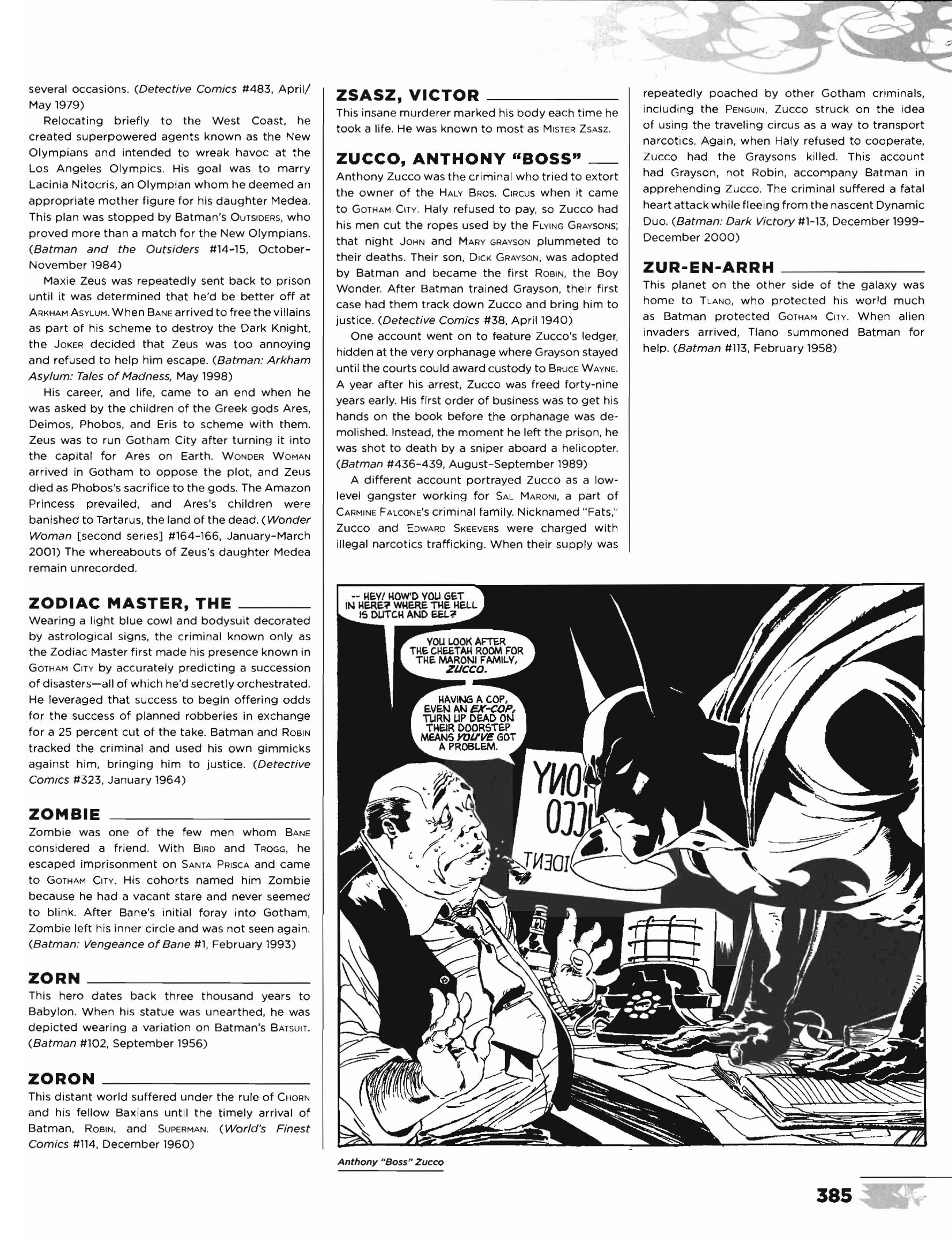 Read online The Essential Batman Encyclopedia comic -  Issue # TPB (Part 4) - 97