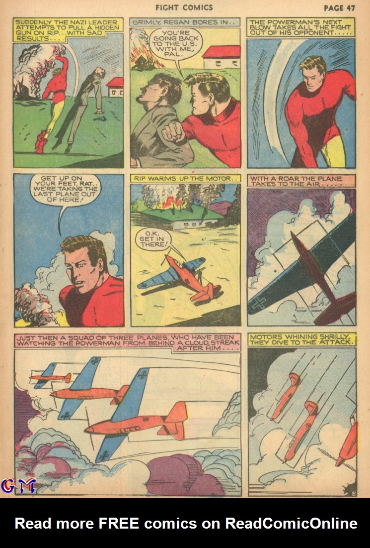 Read online Fight Comics comic -  Issue #11 - 49