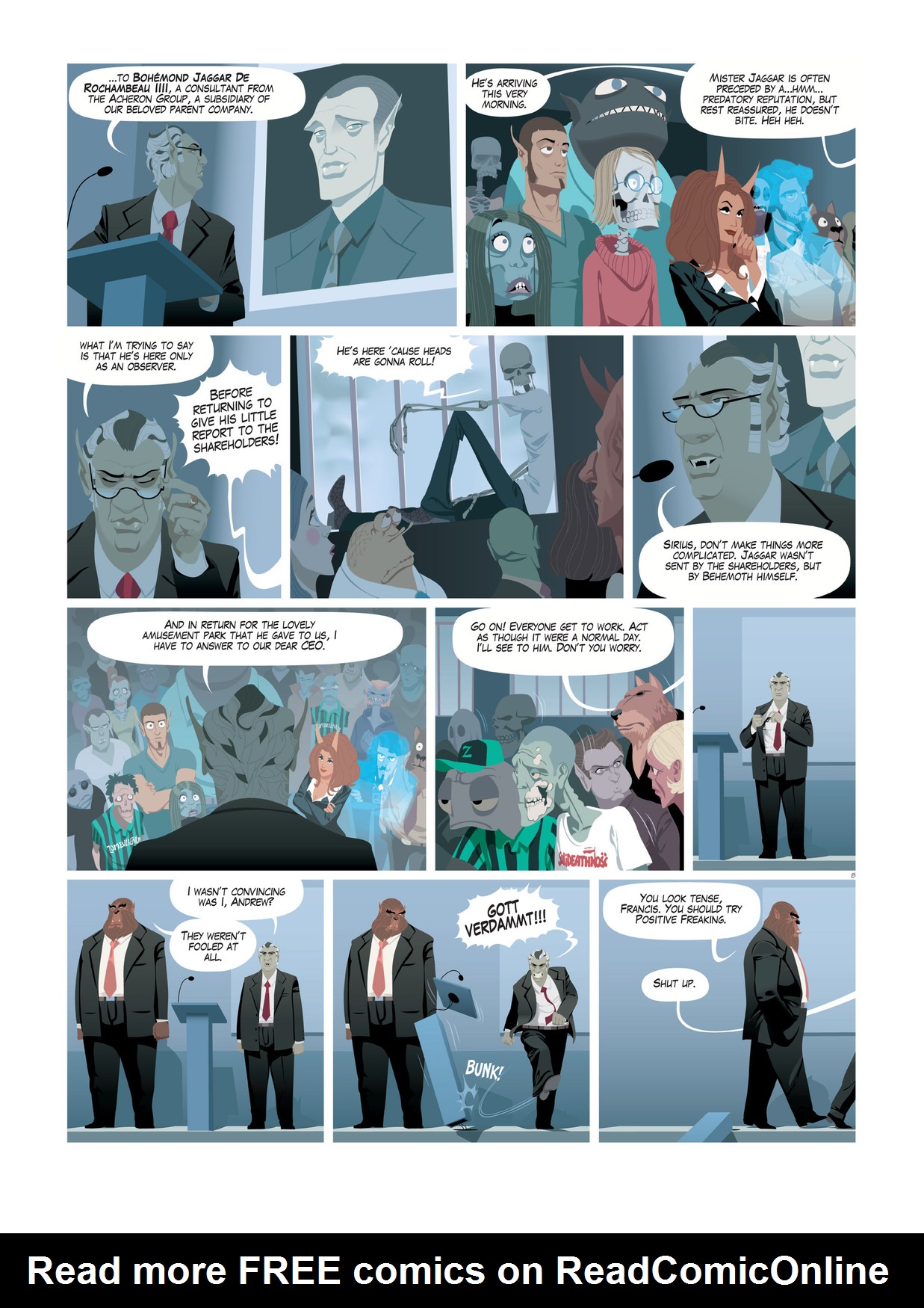 Read online Zombillenium comic -  Issue # TPB 3 - 12