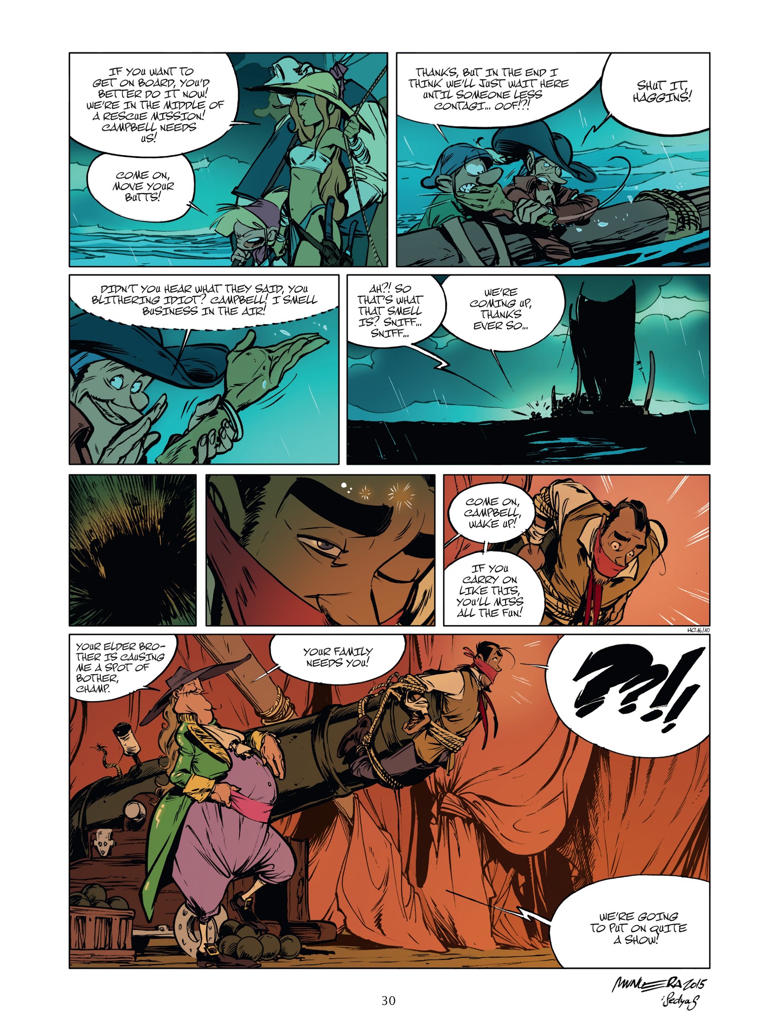 Read online The Campbells comic -  Issue #3 - 32