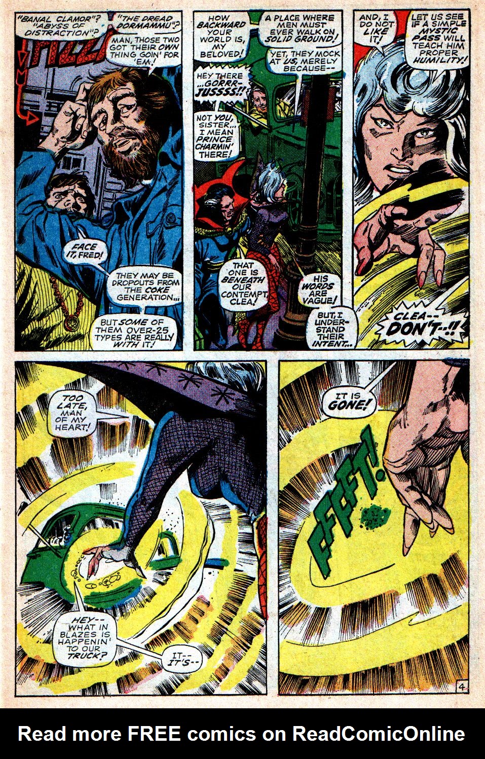 Read online Marvel Masterworks: Doctor Strange comic -  Issue # TPB 3 - 111