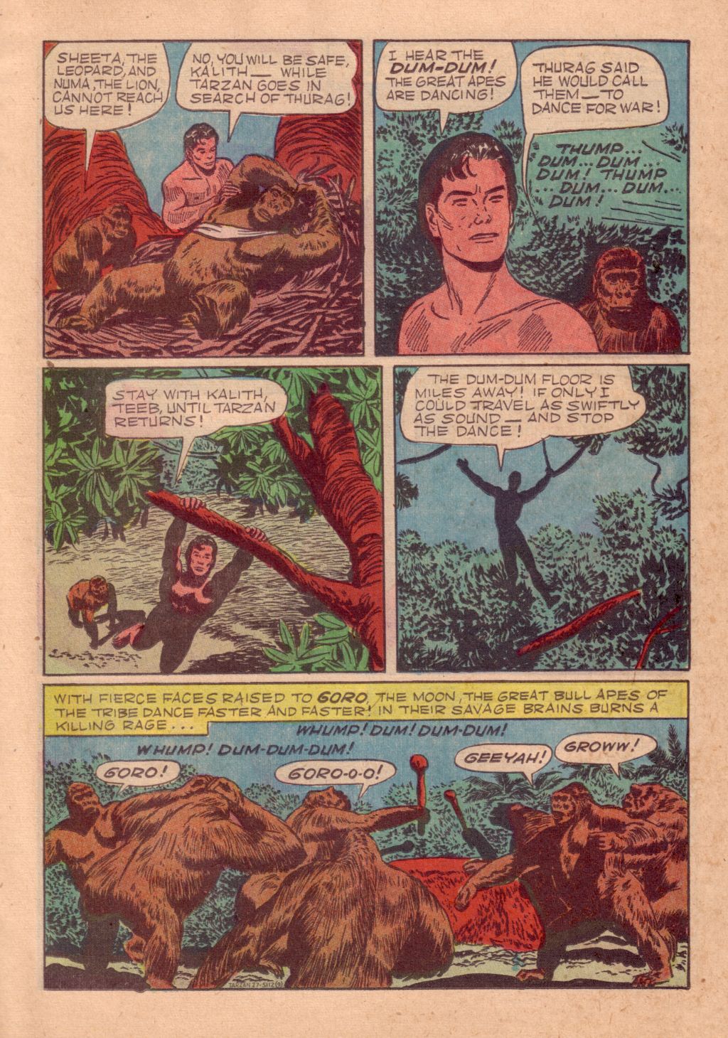 Read online Tarzan (1948) comic -  Issue #27 - 11