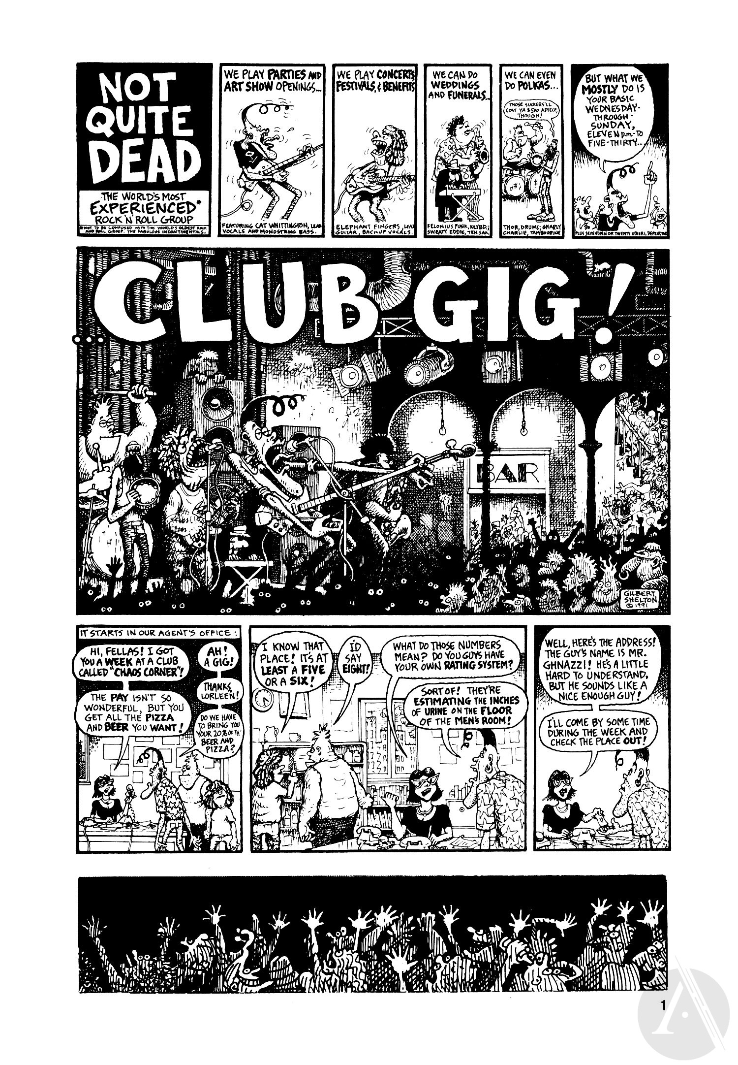 Read online Not Quite Dead comic -  Issue #1 - 3