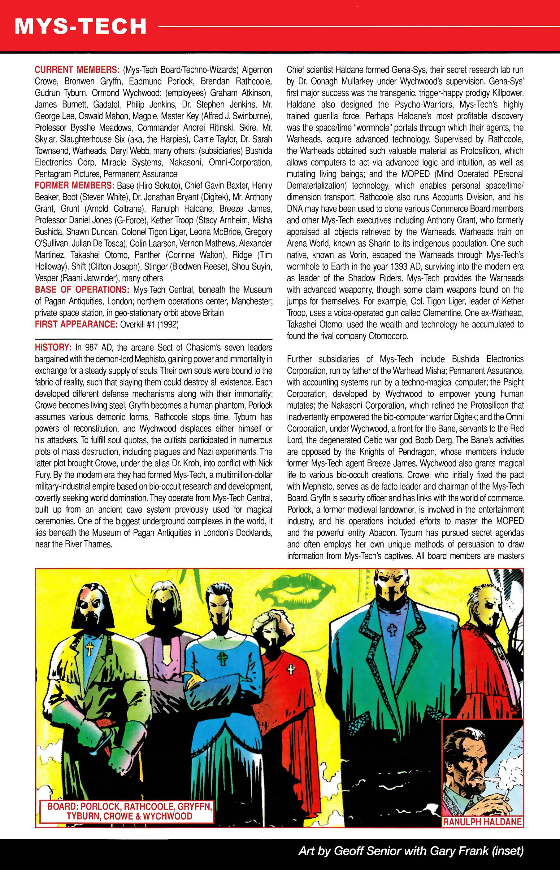 Read online Official Handbook of the Marvel Universe A to Z comic -  Issue # TPB 8 (Part 1) - 12