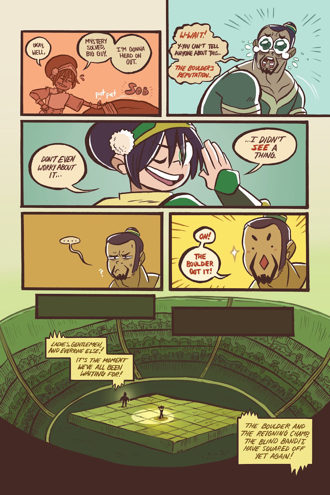 Nickelodeon Avatar: The Last Airbender - Team Avatar Tales issue TPB - Page 44
