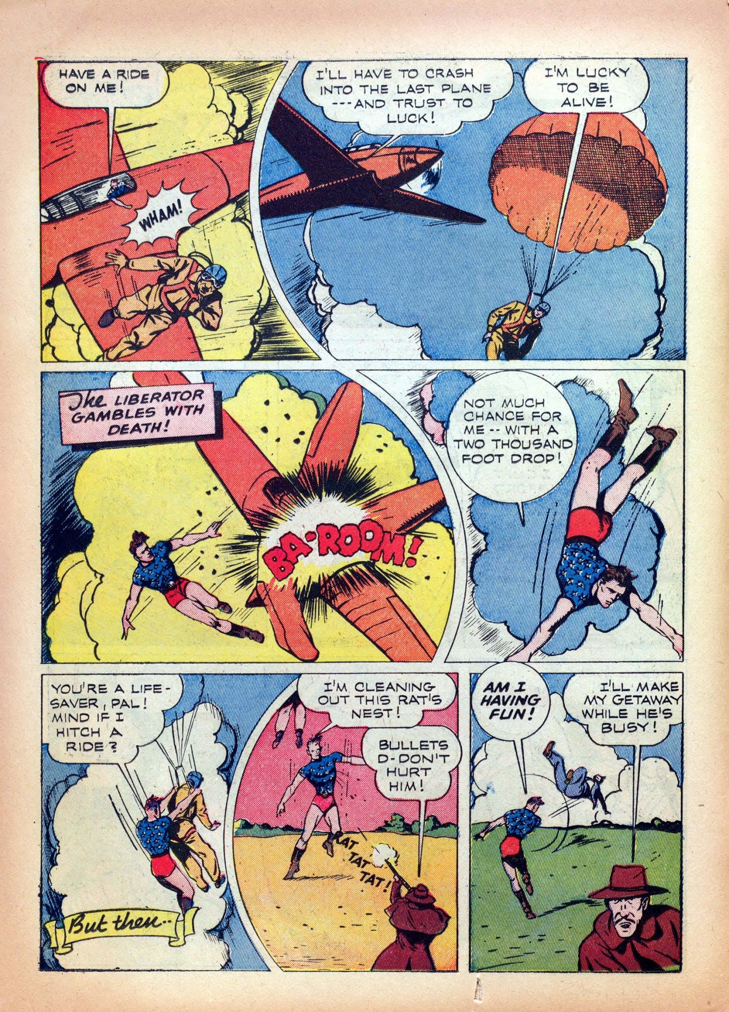 Read online Exciting Comics comic -  Issue #21 - 22