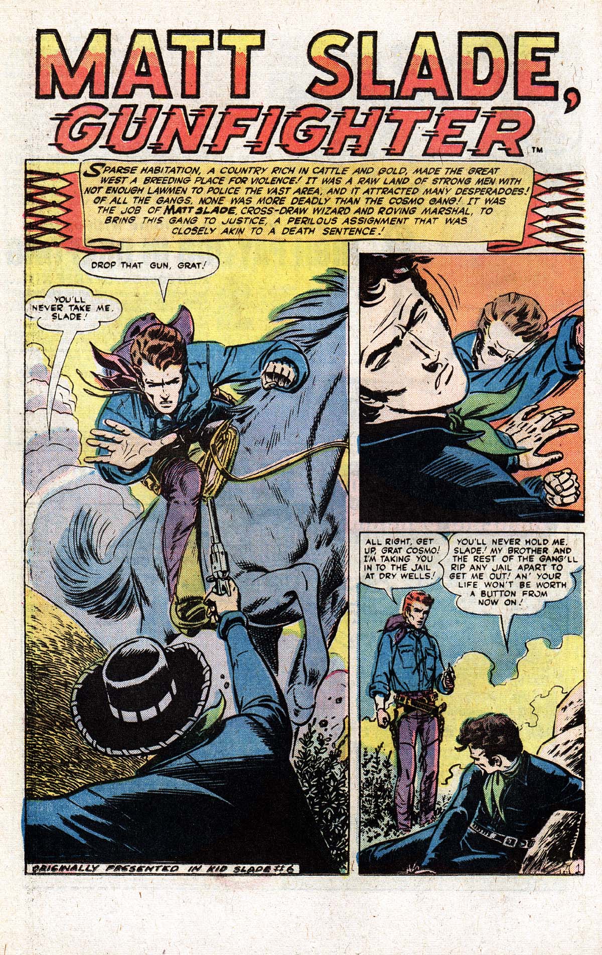 Read online The Mighty Marvel Western comic -  Issue #37 - 8