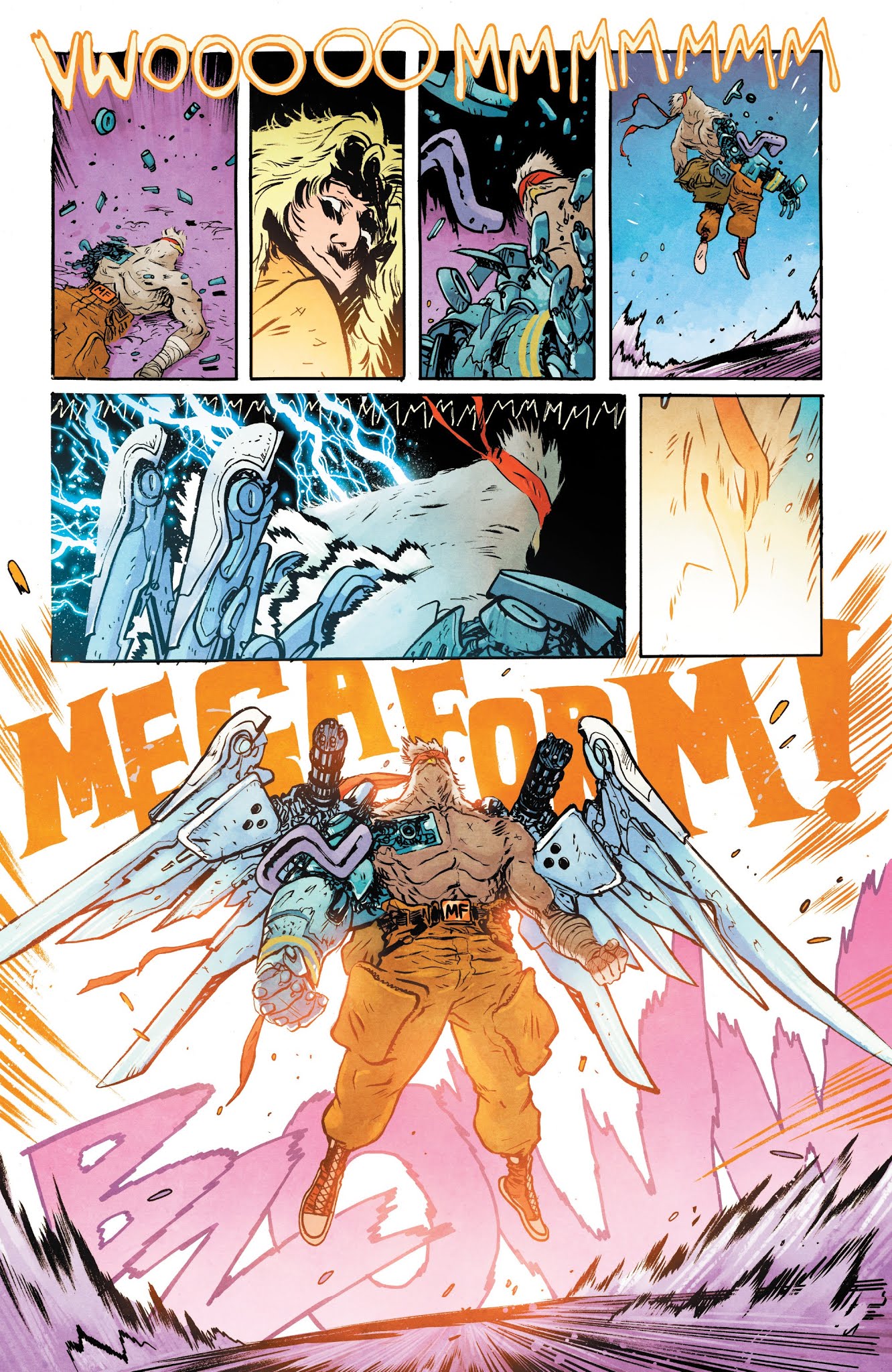Read online Murder Falcon comic -  Issue #4 - 21