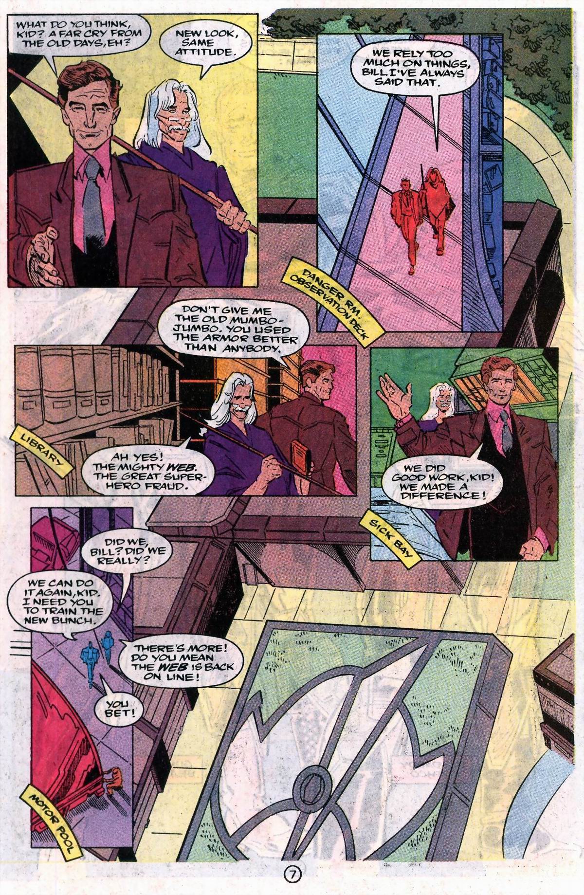 Read online The Web (1991) comic -  Issue #2 - 8