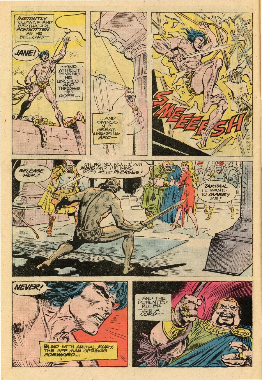 Read online Tarzan (1972) comic -  Issue #256 - 10