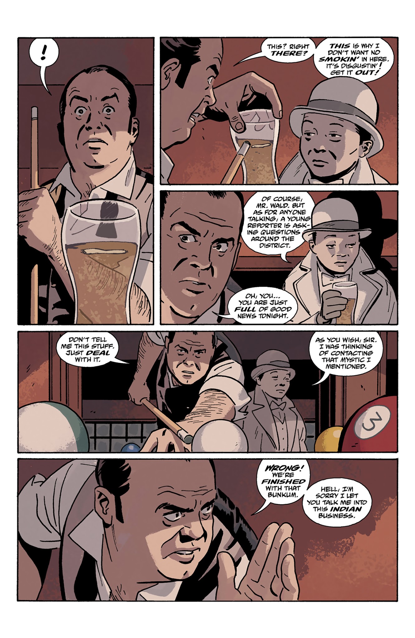 Read online Lobster Johnson: The Burning Hand comic -  Issue #1 - 21