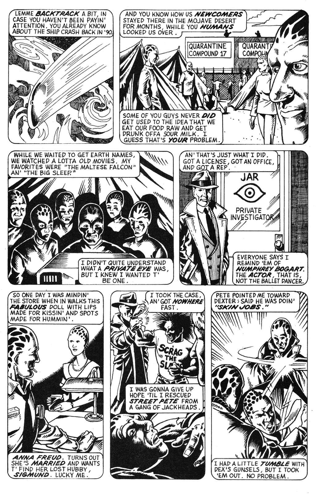 Read online Alien Nation: The Skin Trade comic -  Issue #2 - 4