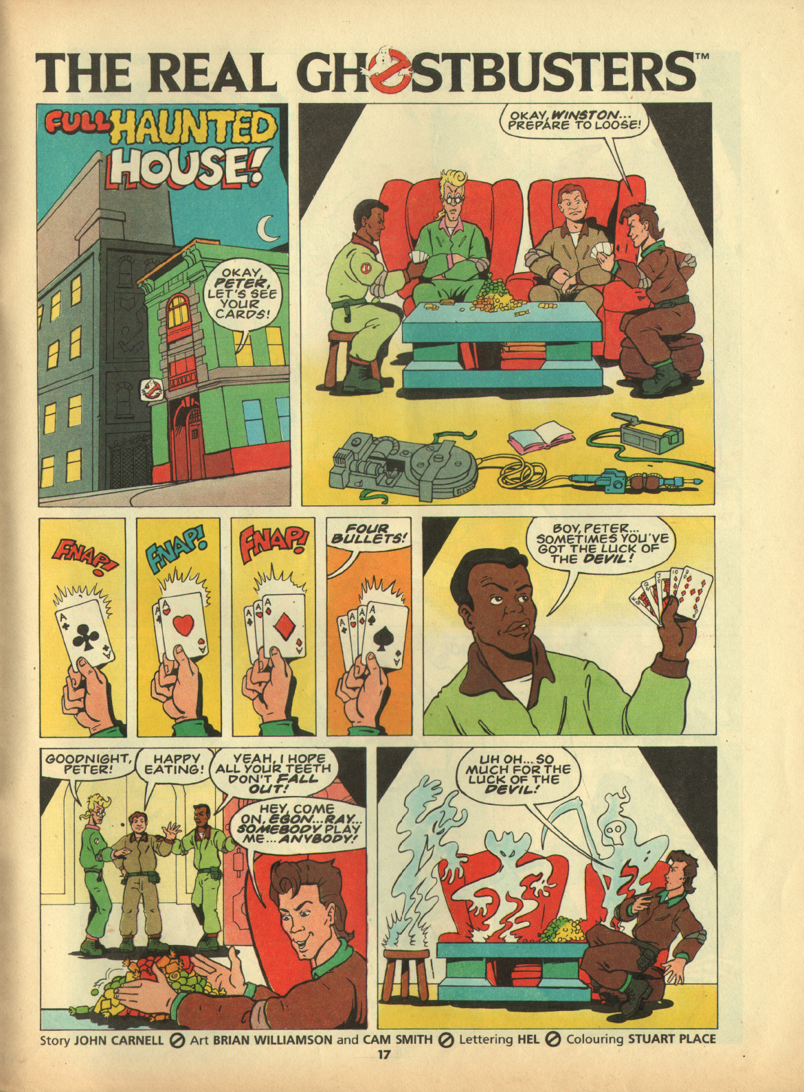 Read online The Real Ghostbusters comic -  Issue #18 - 17