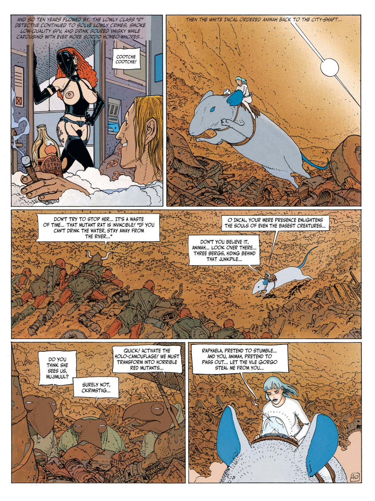 Read online Before the Incal comic -  Issue #6 - 43