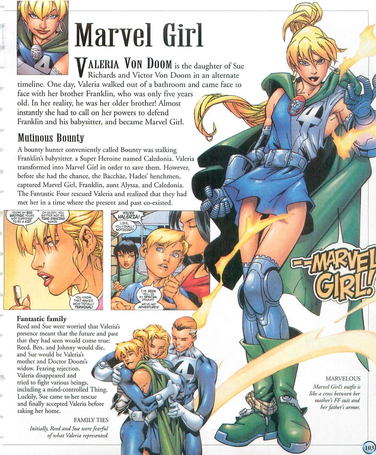 Read online Fantastic Four: The Universal Guide comic -  Issue # Full - 107