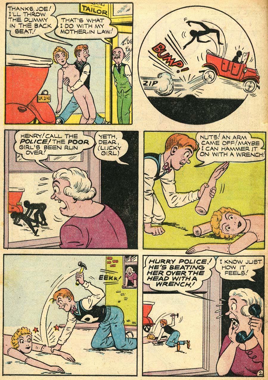 Read online Pep Comics comic -  Issue #64 - 5