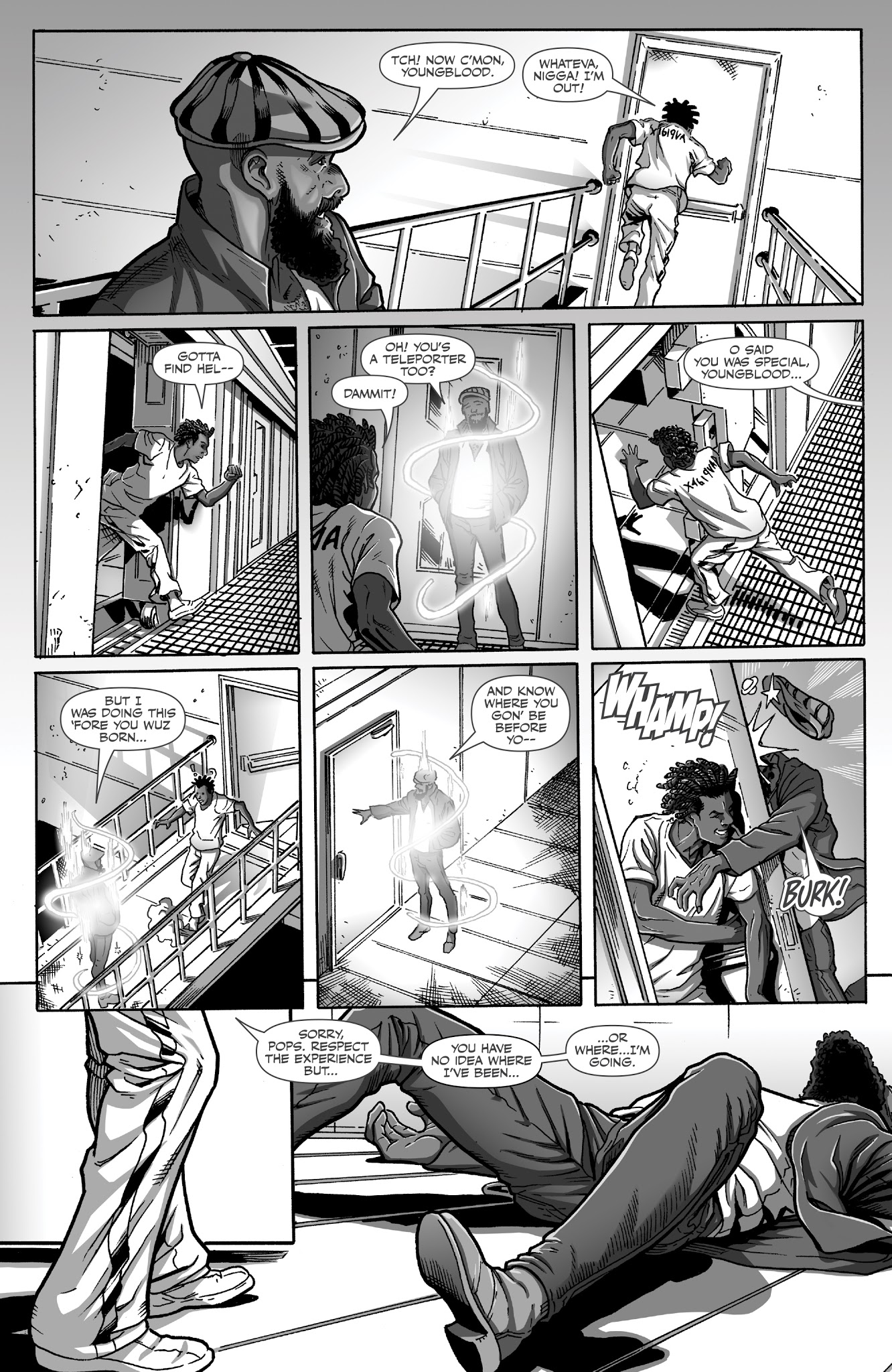 Read online Black comic -  Issue #6 - 8