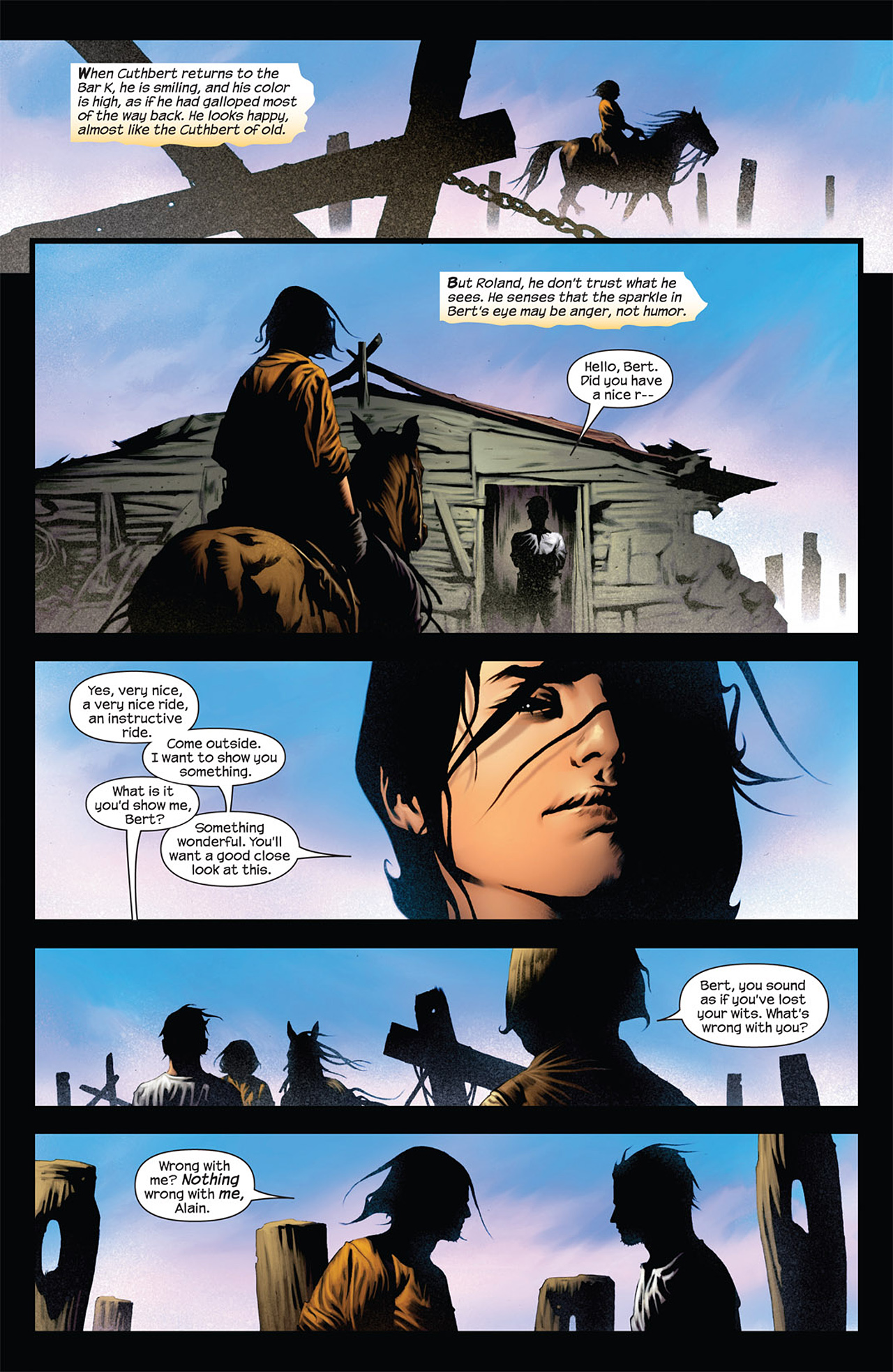 Read online Dark Tower: The Gunslinger Born comic -  Issue #6 - 8