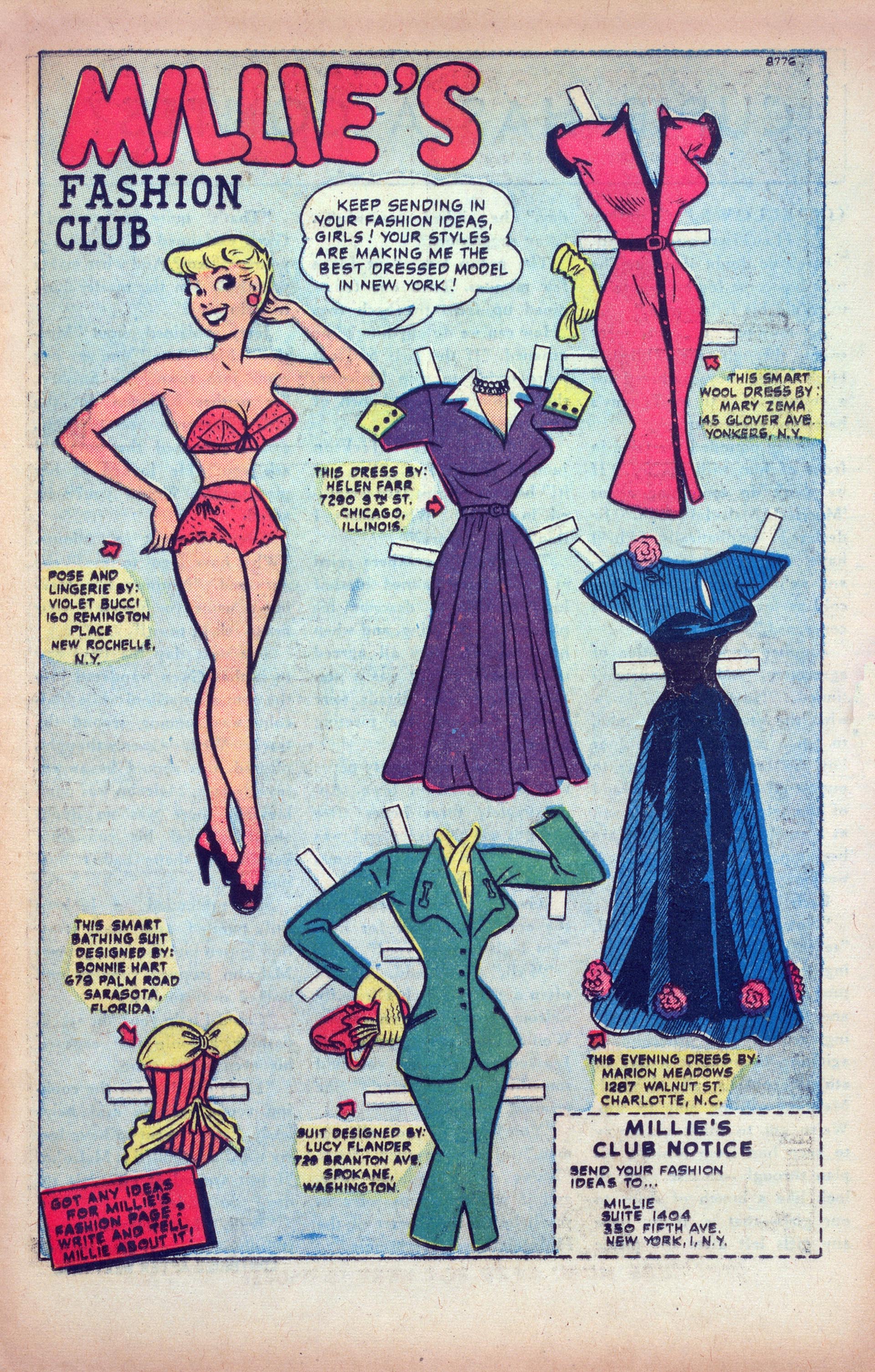 Read online Millie the Model comic -  Issue #30 - 17