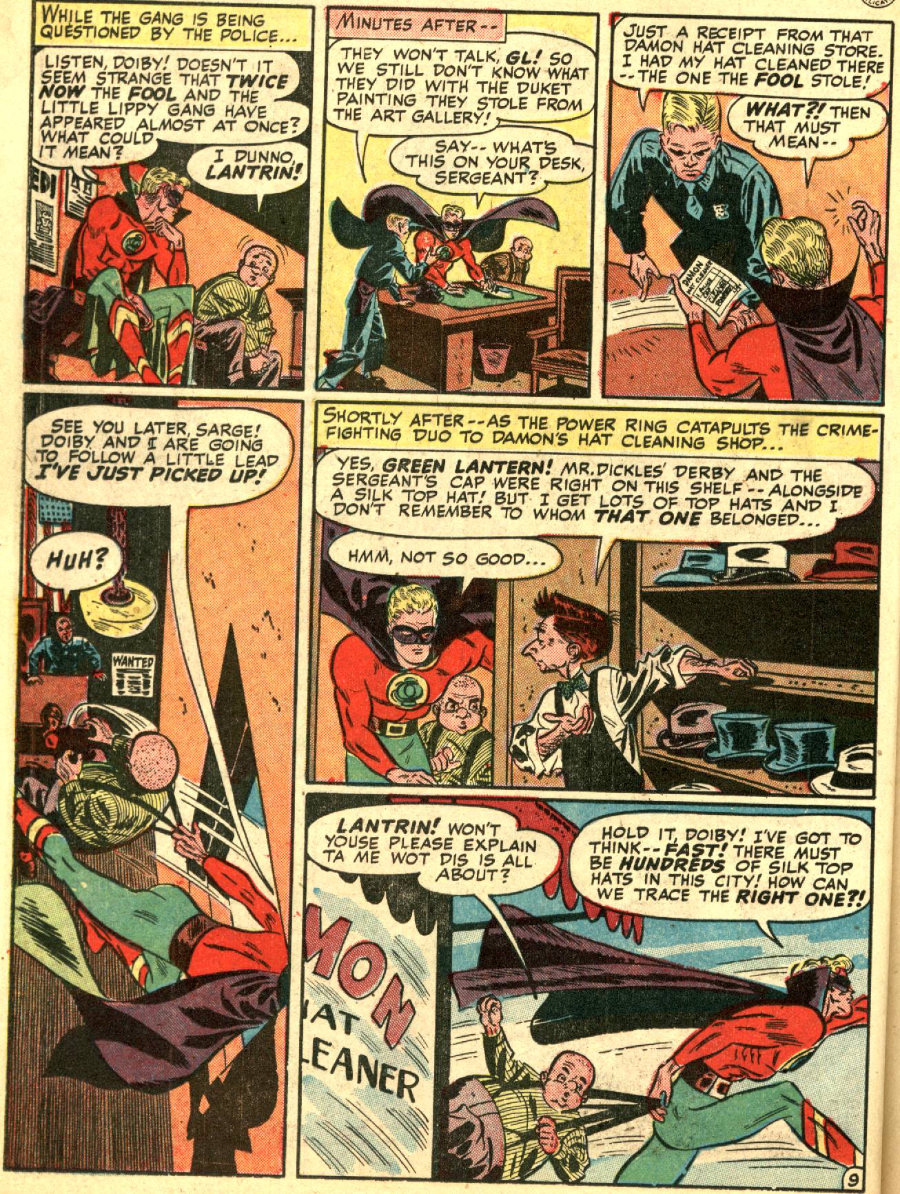 Read online Comic Cavalcade comic -  Issue #27 - 38