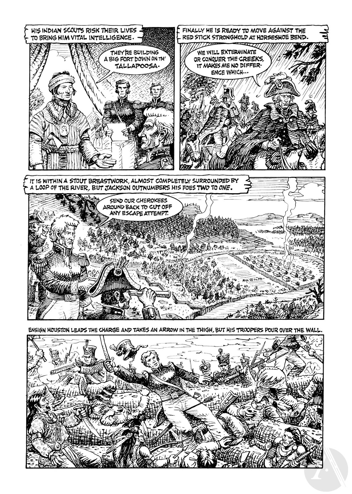 Indian Lover: Sam Houston & the Cherokees issue TPB - Page 20