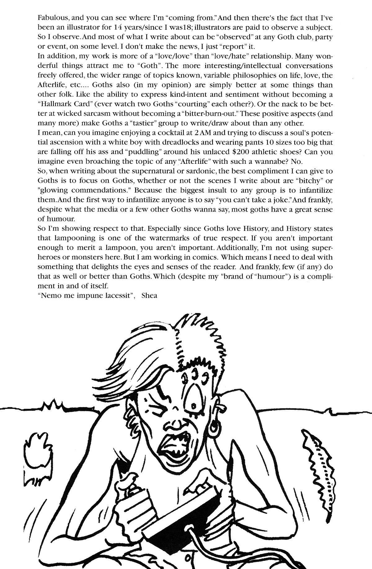 Read online (After)Life in Gothland comic -  Issue #1 - 24