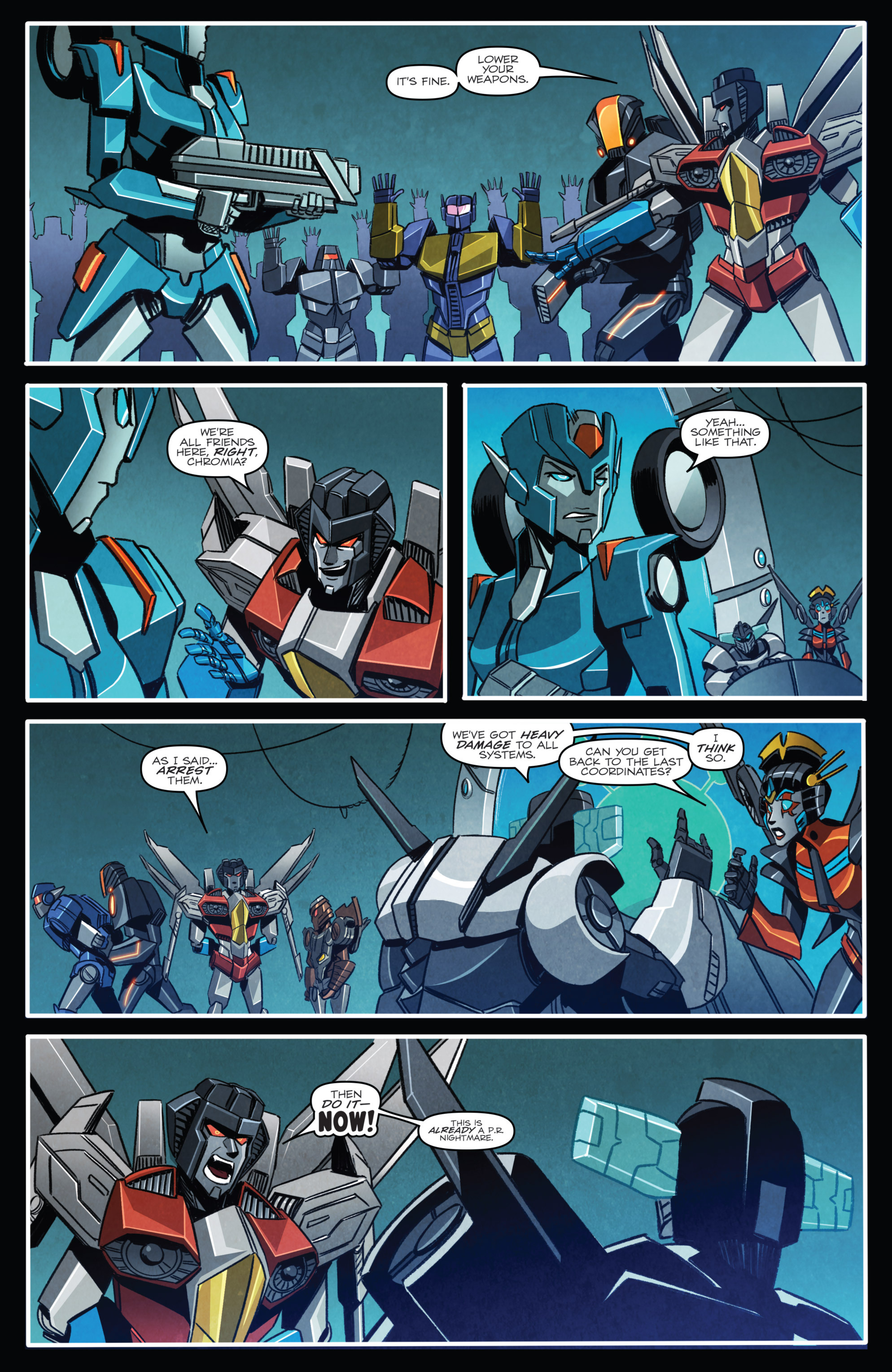 Read online The Transformers: Windblade (2015) comic -  Issue #3 - 12