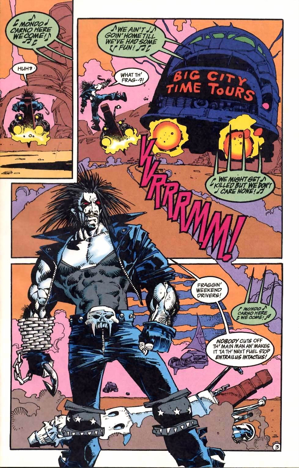 Read online Lobo: Unamerican Gladiators comic -  Issue #1 - 4