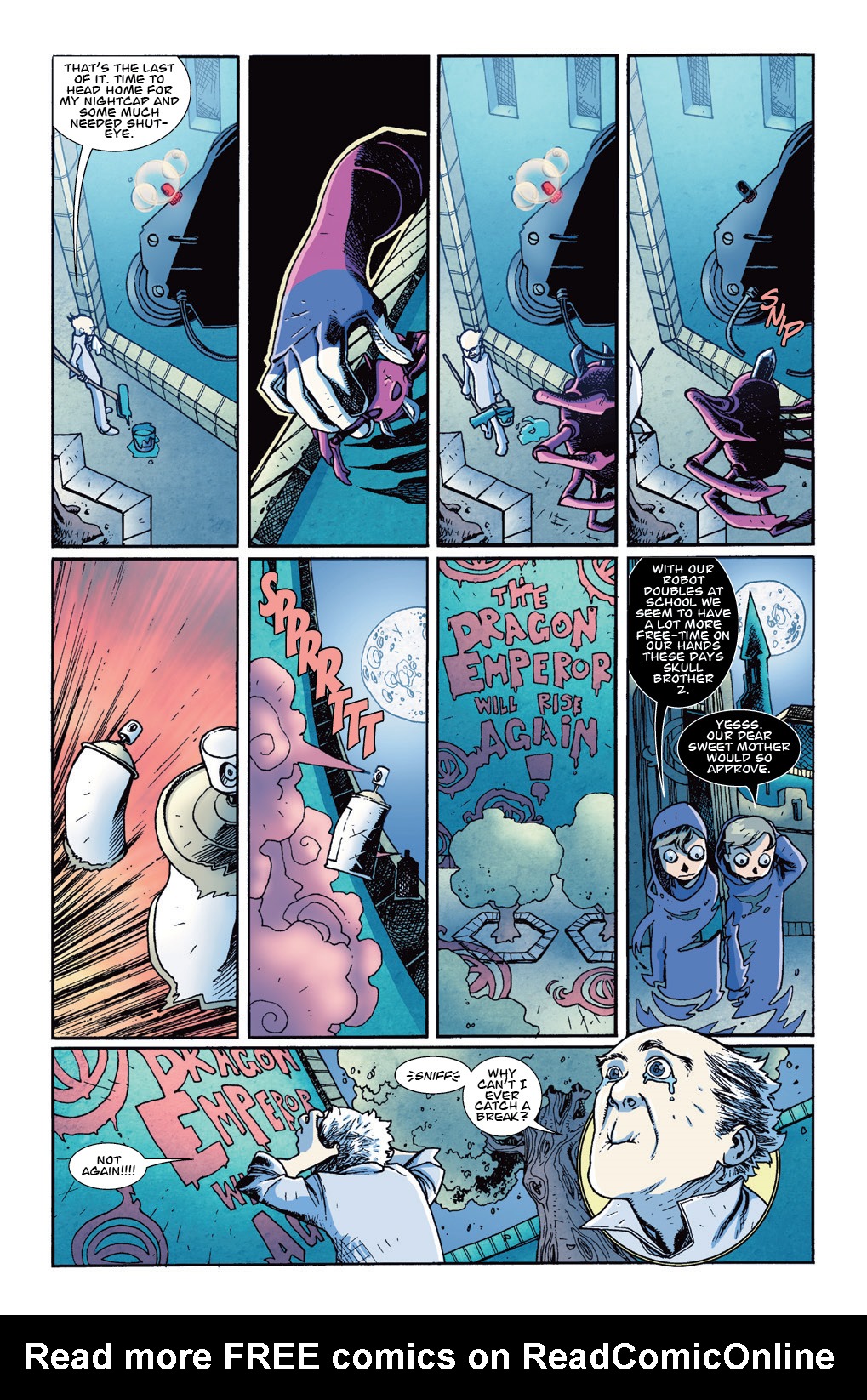 Read online Gladstone's School for World Conquerors (2013) comic -  Issue #2 - 13