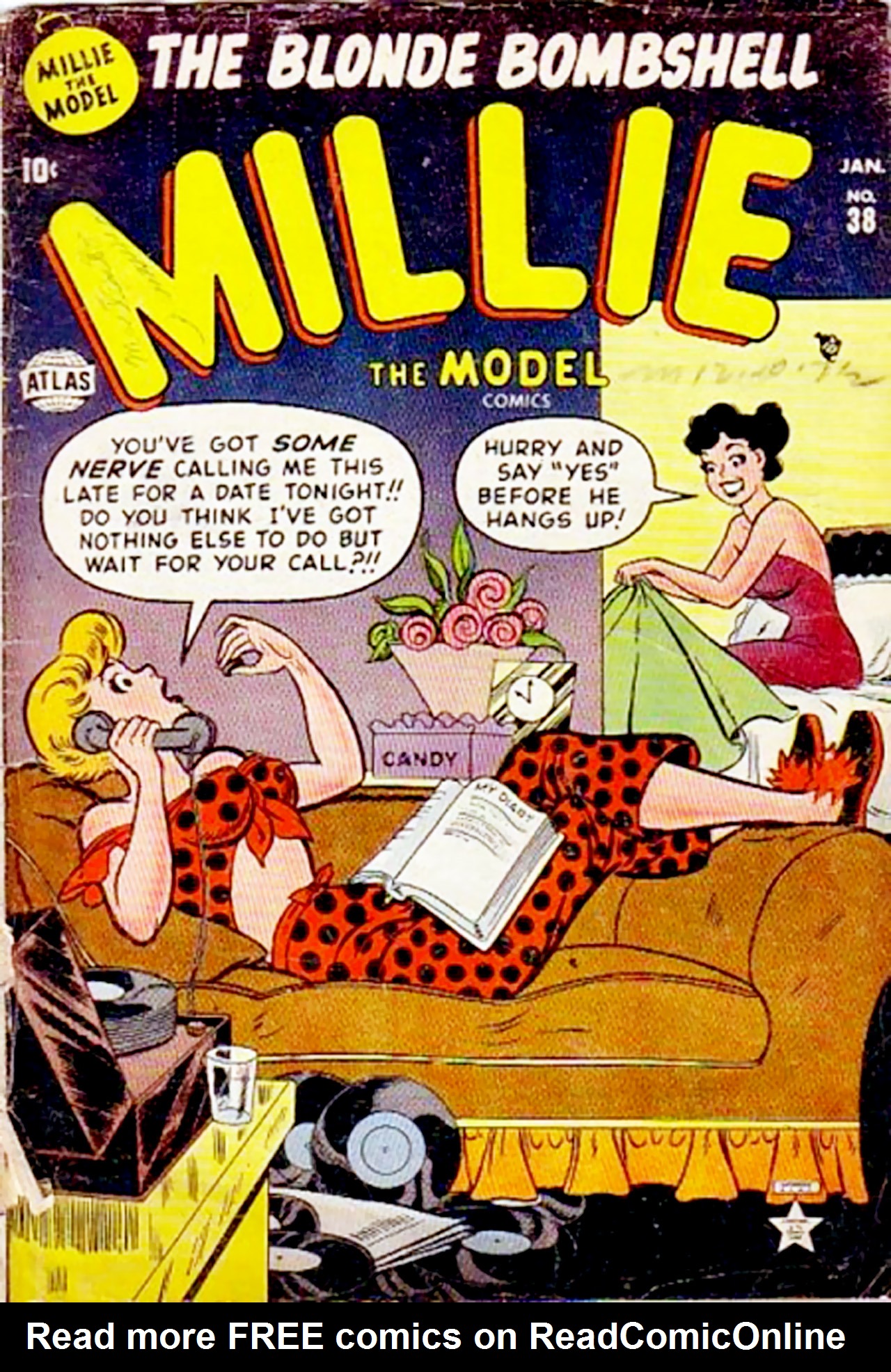 Read online Millie the Model comic -  Issue #38 - 1