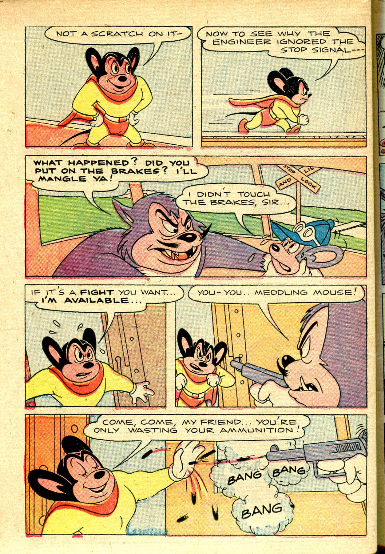 Read online Paul Terry's Mighty Mouse Comics comic -  Issue #44 - 82