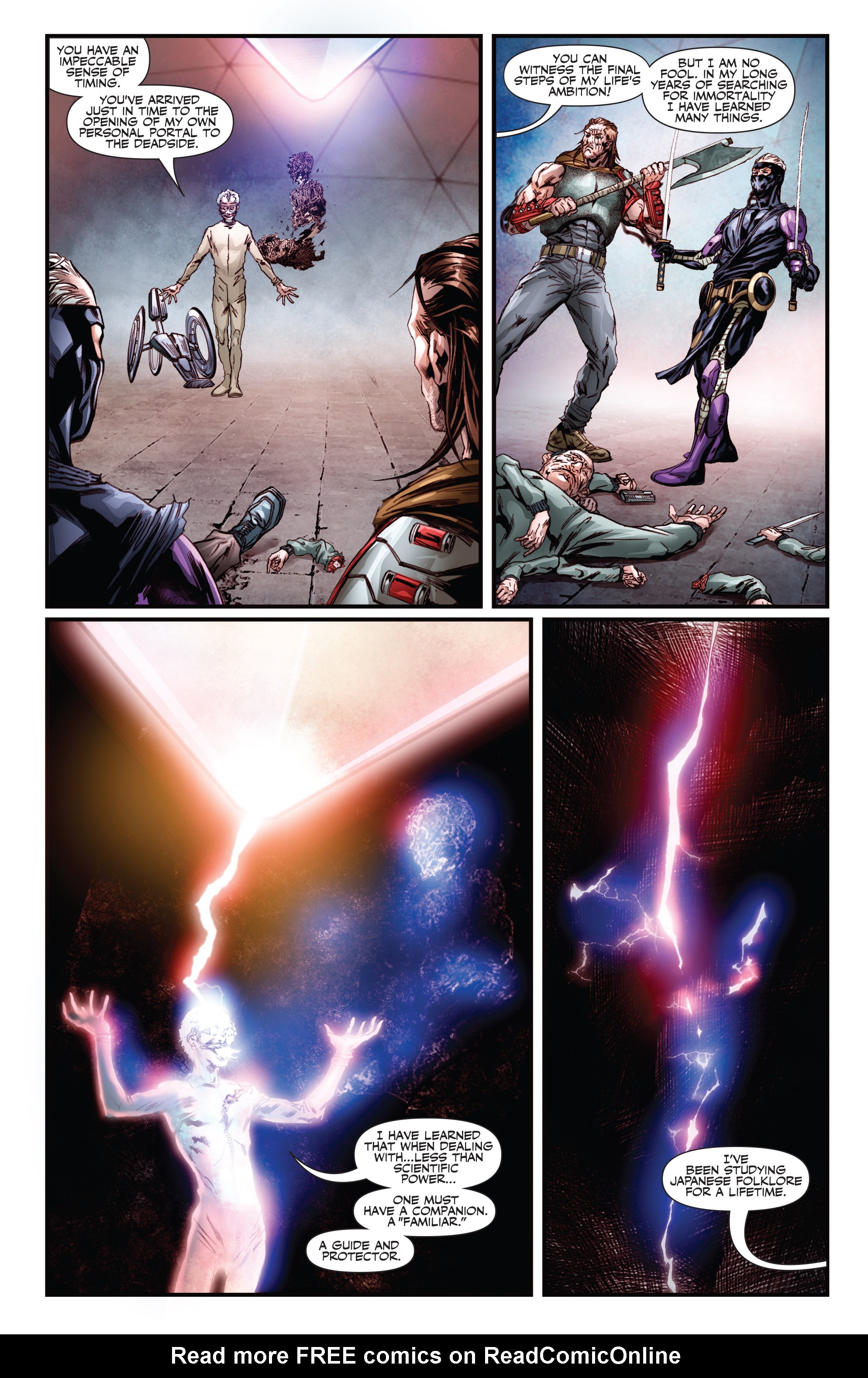 Read online Ninjak (2015) comic -  Issue #19 - 21