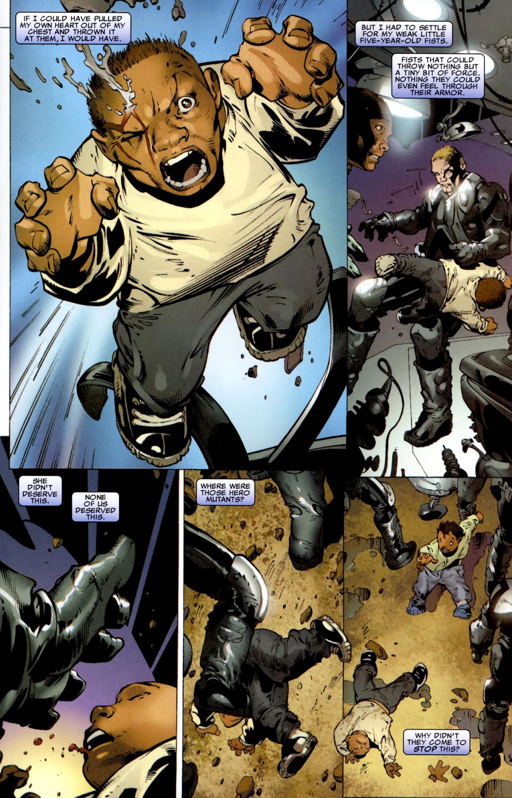 X-Men: The Times and Life of Lucas Bishop issue 1 - Page 12