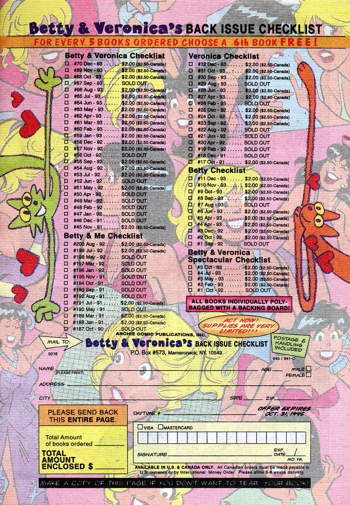 Read online Betty and Veronica Digest Magazine comic -  Issue #54 - 52