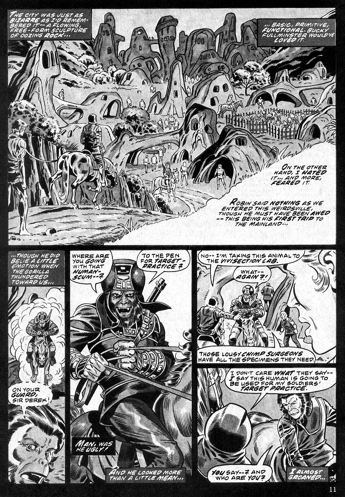 Read online Planet of the Apes comic -  Issue #21 - 11