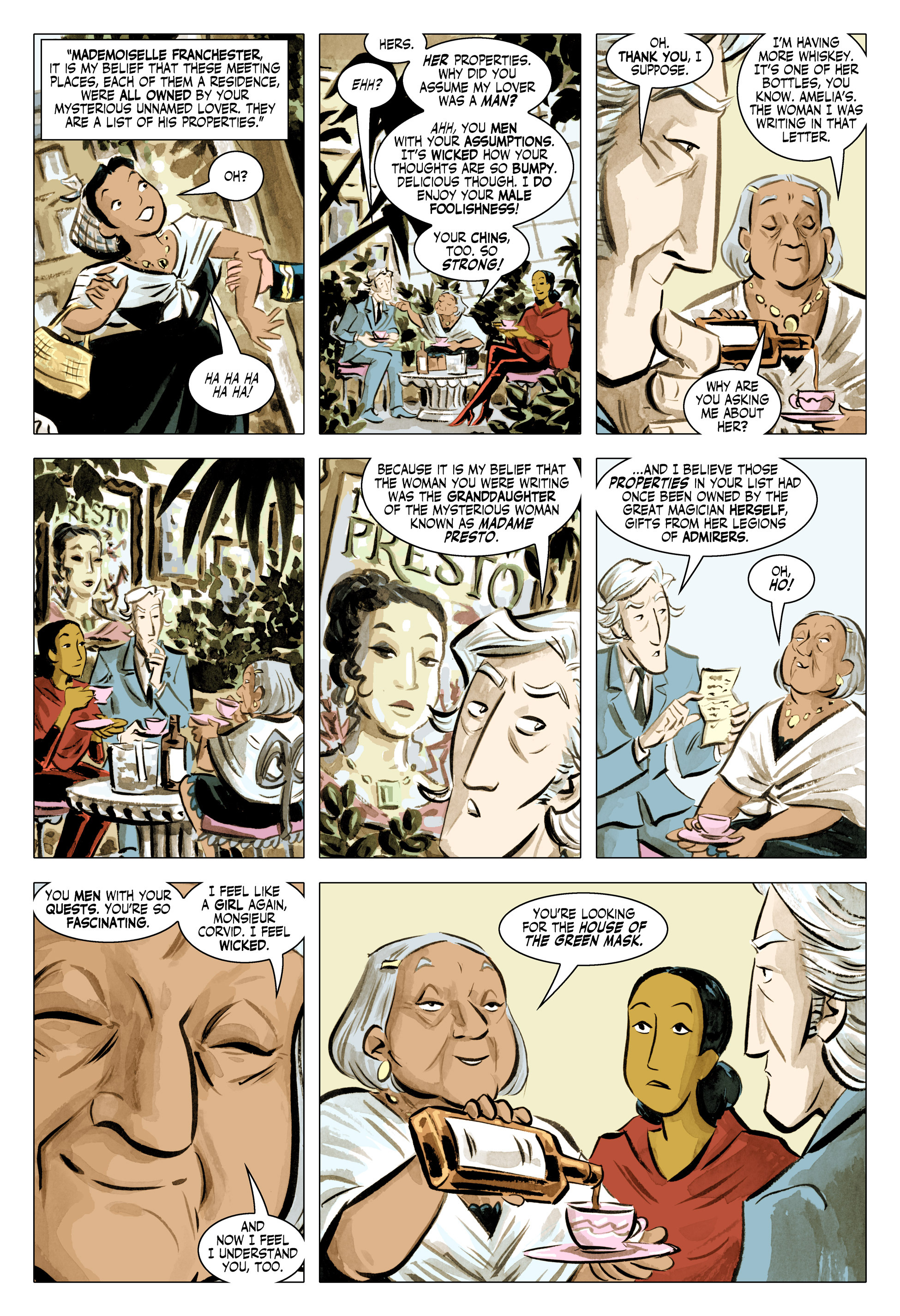Read online Bandette (2012) comic -  Issue #11 - 17