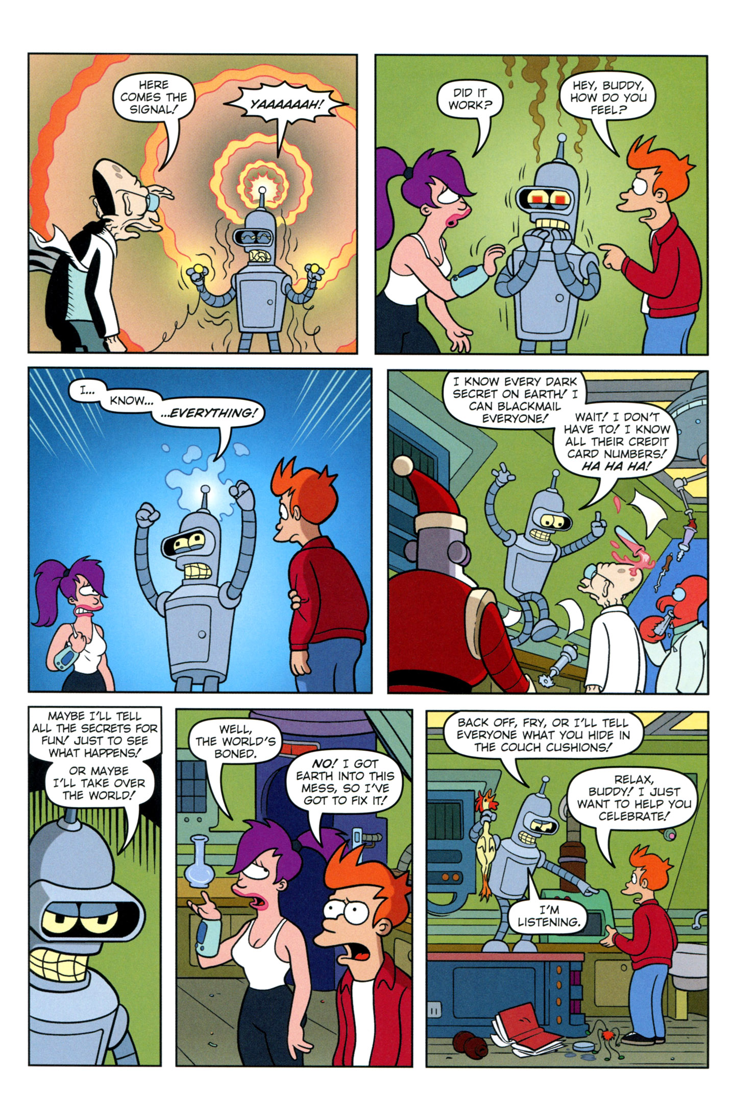 Read online Futurama Comics comic -  Issue #64 - 21