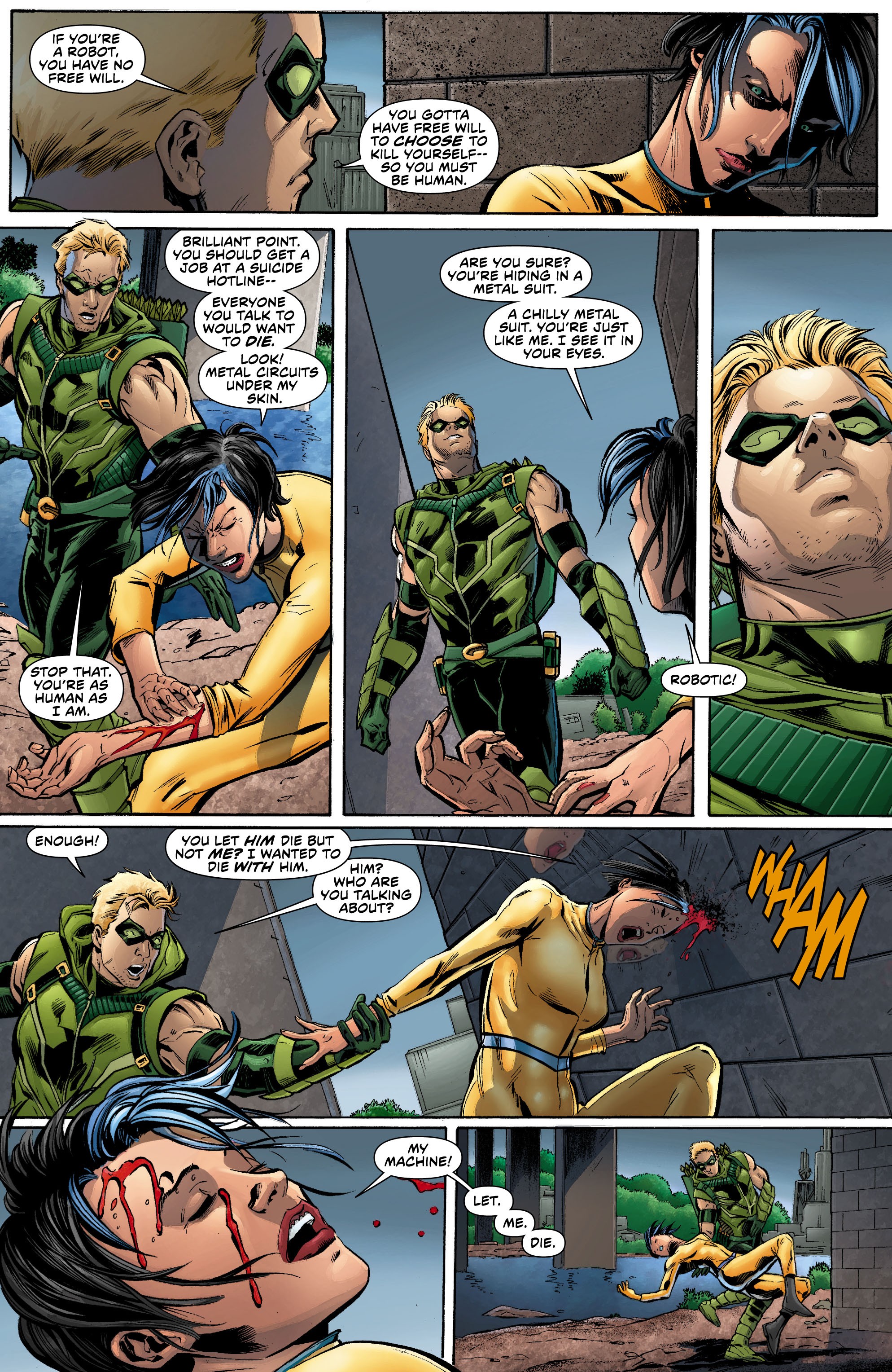 Read online Green Arrow (2011) comic -  Issue #10 - 5